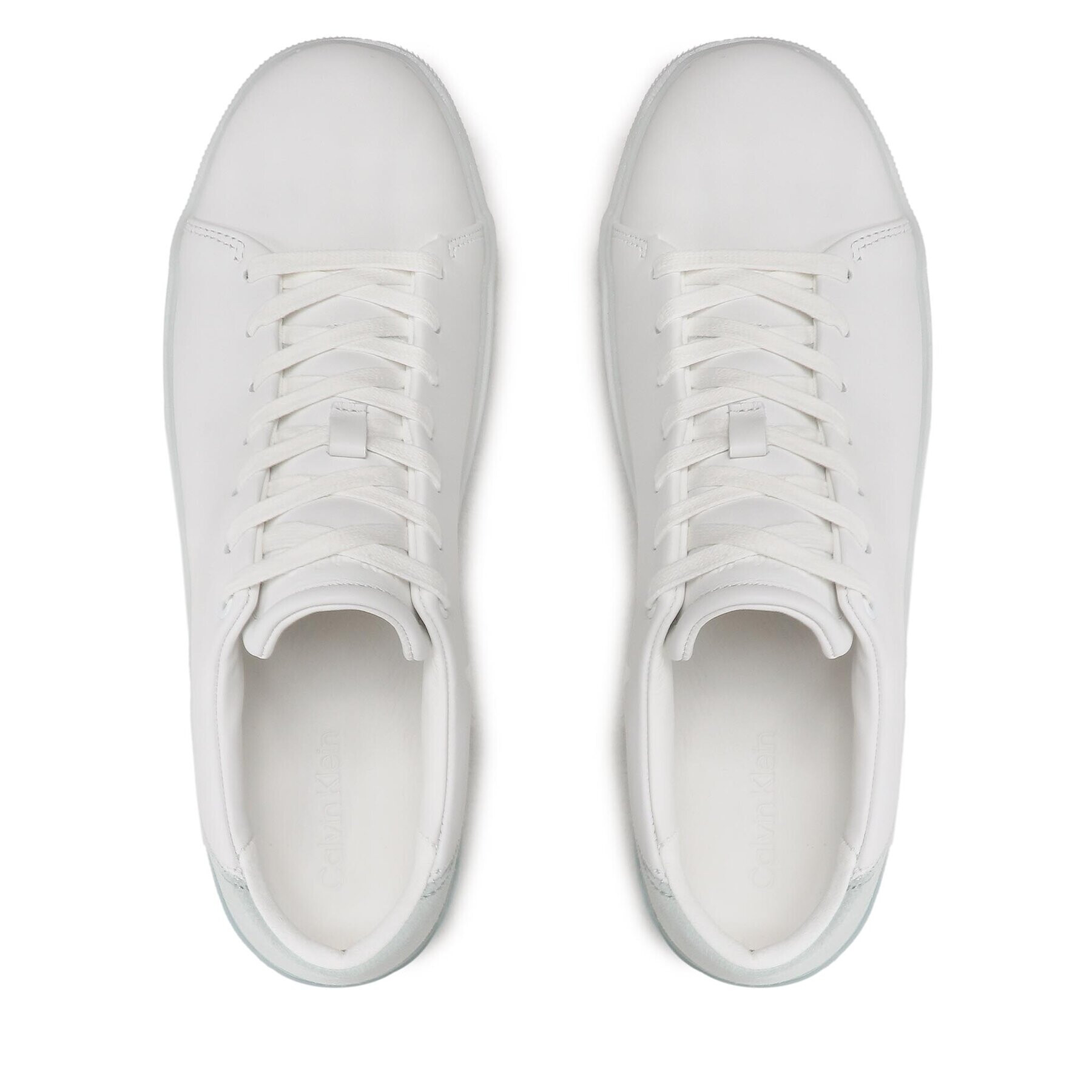 Calvin Klein Сникърси Low Top Lace Up Transp HM0HM00928 Бял - Pepit.bg