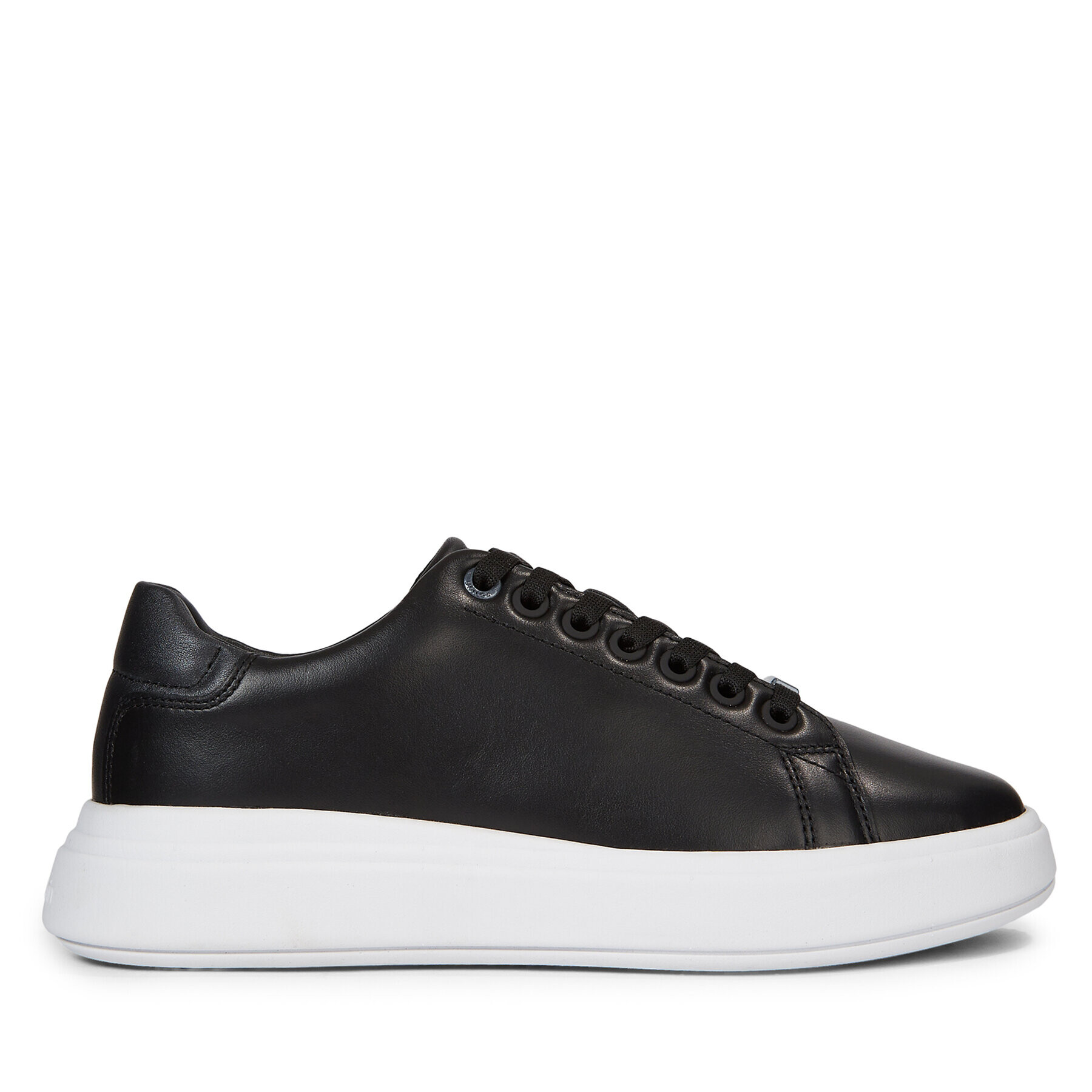 Calvin Klein Сникърси Raised Cupsole Lace Up HW0HW01668 Черен - Pepit.bg