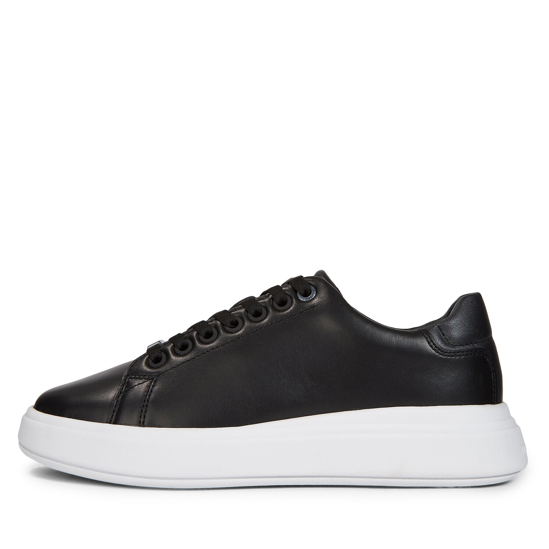 Calvin Klein Сникърси Raised Cupsole Lace Up HW0HW01668 Черен - Pepit.bg