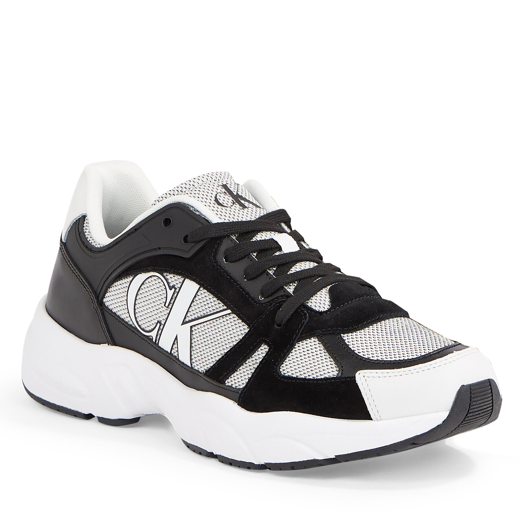 Calvin Klein Сникърси Retro Tennis YM0YM00696 Бял - Pepit.bg