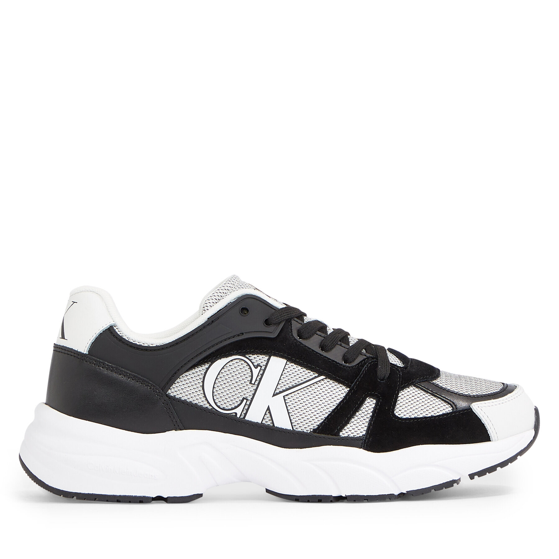 Calvin Klein Сникърси Retro Tennis YM0YM00696 Бял - Pepit.bg