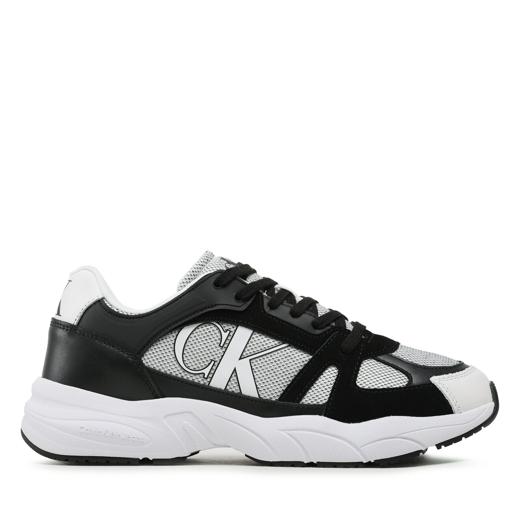 Calvin Klein Сникърси Retro Tennis YM0YM00696 Бял - Pepit.bg