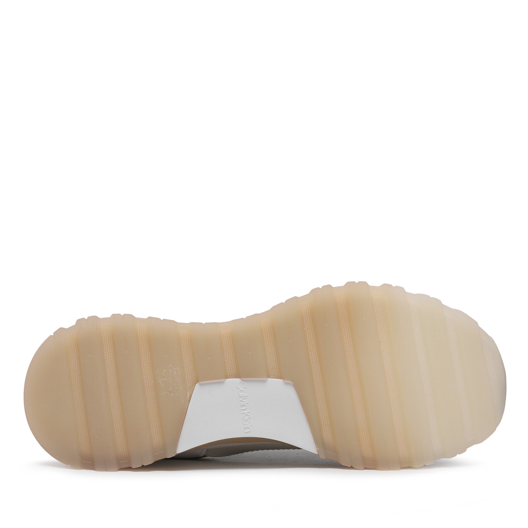 Calvin Klein Сникърси Runner Lace Up HW0HW01447 Бял - Pepit.bg