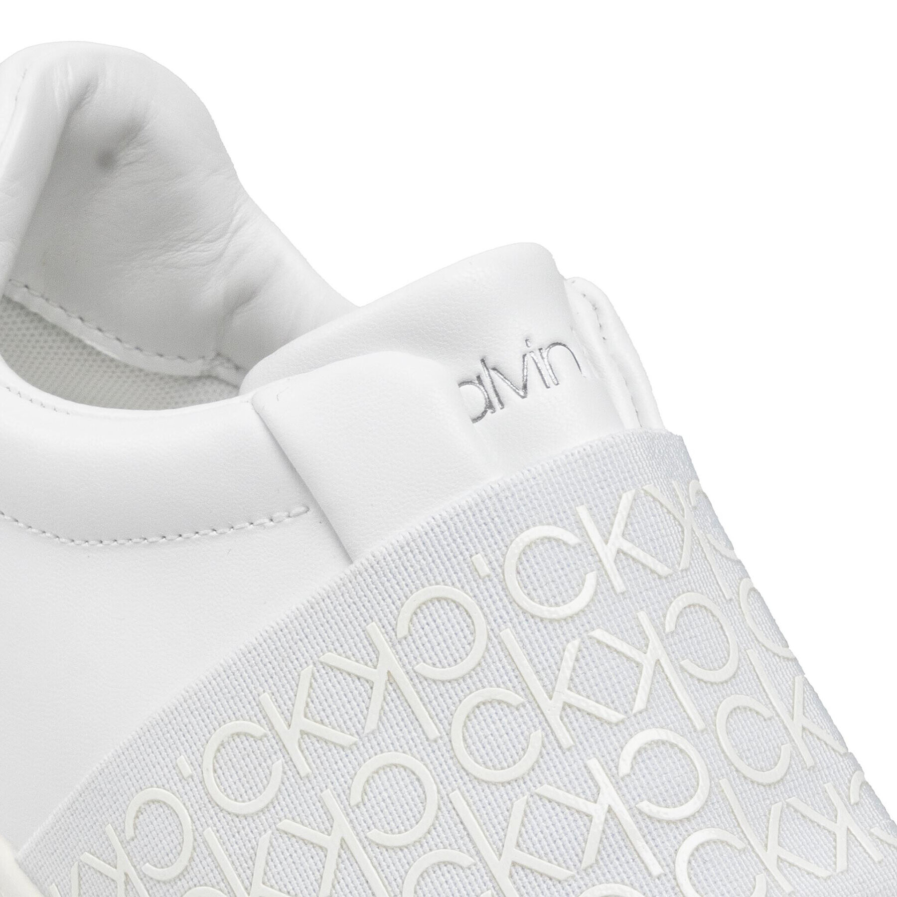 Calvin Klein Сникърси Slip On HW0HW00637 Бял - Pepit.bg