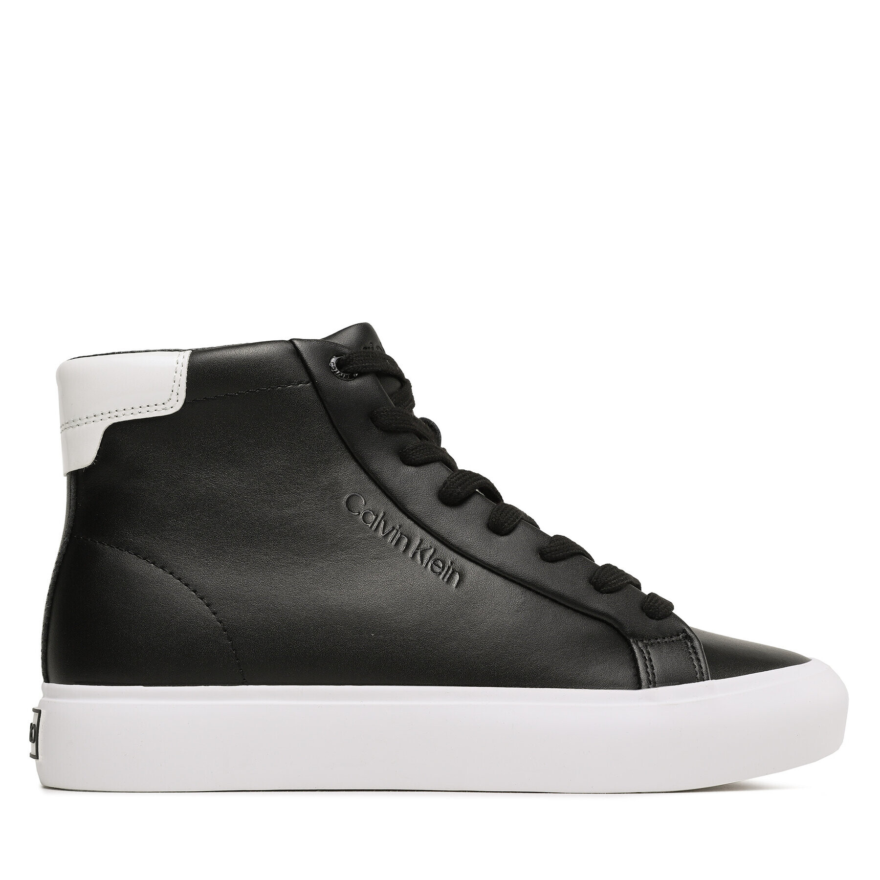 Calvin Klein Сникърси Vulc High Top HW0HW01679 Черен - Pepit.bg