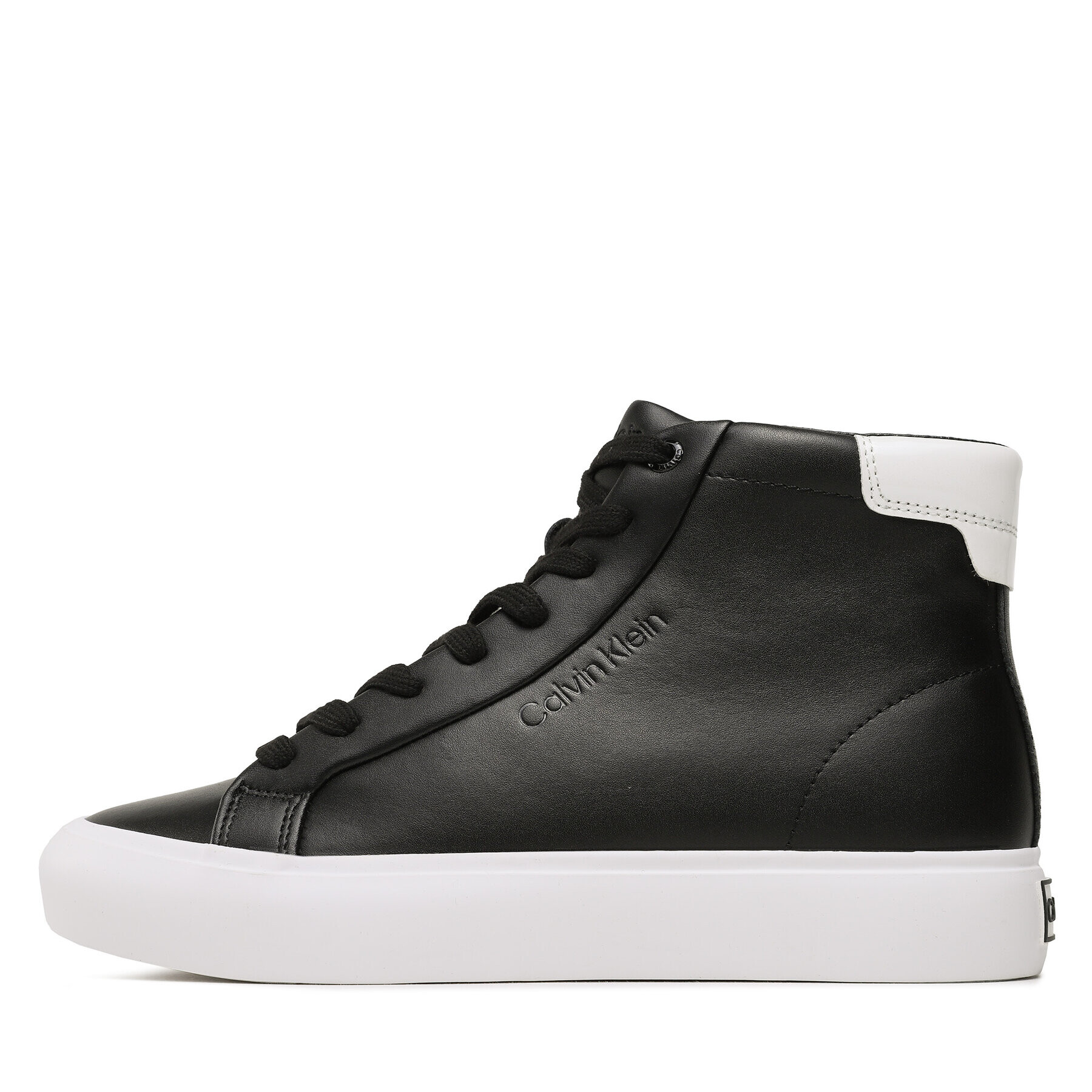 Calvin Klein Сникърси Vulc High Top HW0HW01679 Черен - Pepit.bg