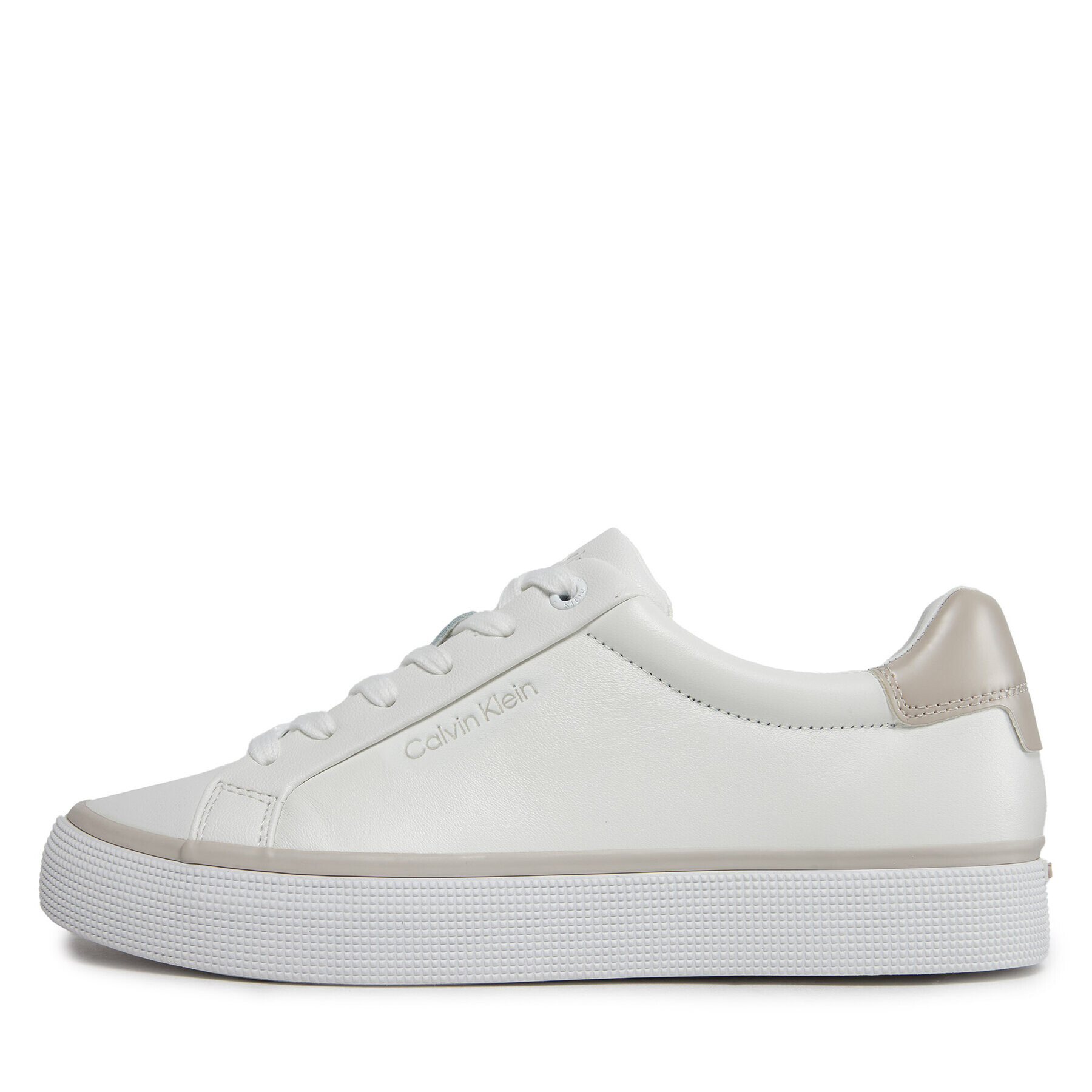 Calvin Klein Сникърси Vulc Lace Up - Diamond Foxing HW0HW01865 Бял - Pepit.bg