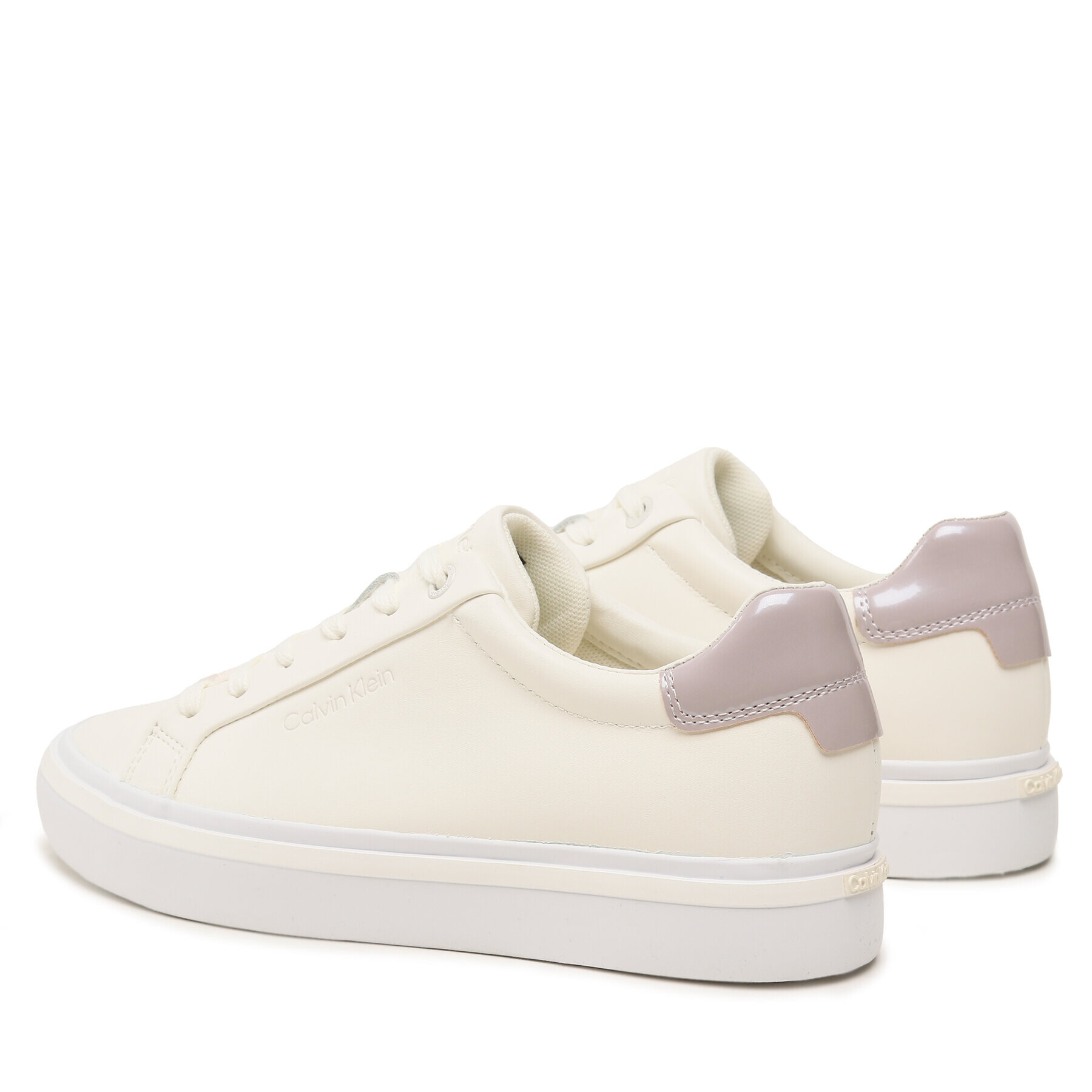 Calvin Klein Сникърси Vulc Lace Up HW0HW01591 Бял - Pepit.bg