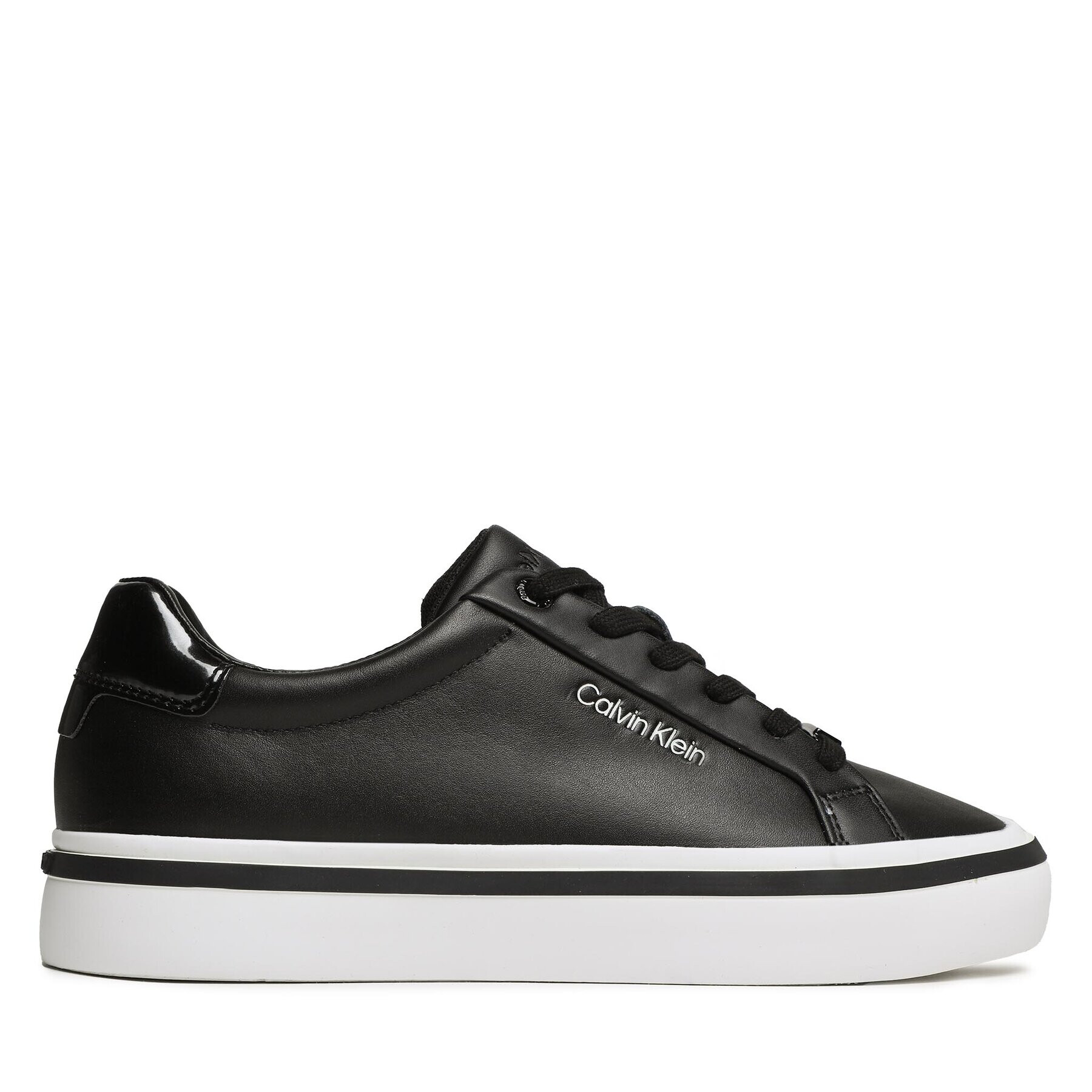 Calvin Klein Сникърси Vulc Lace Up HW0HW01591 Черен - Pepit.bg