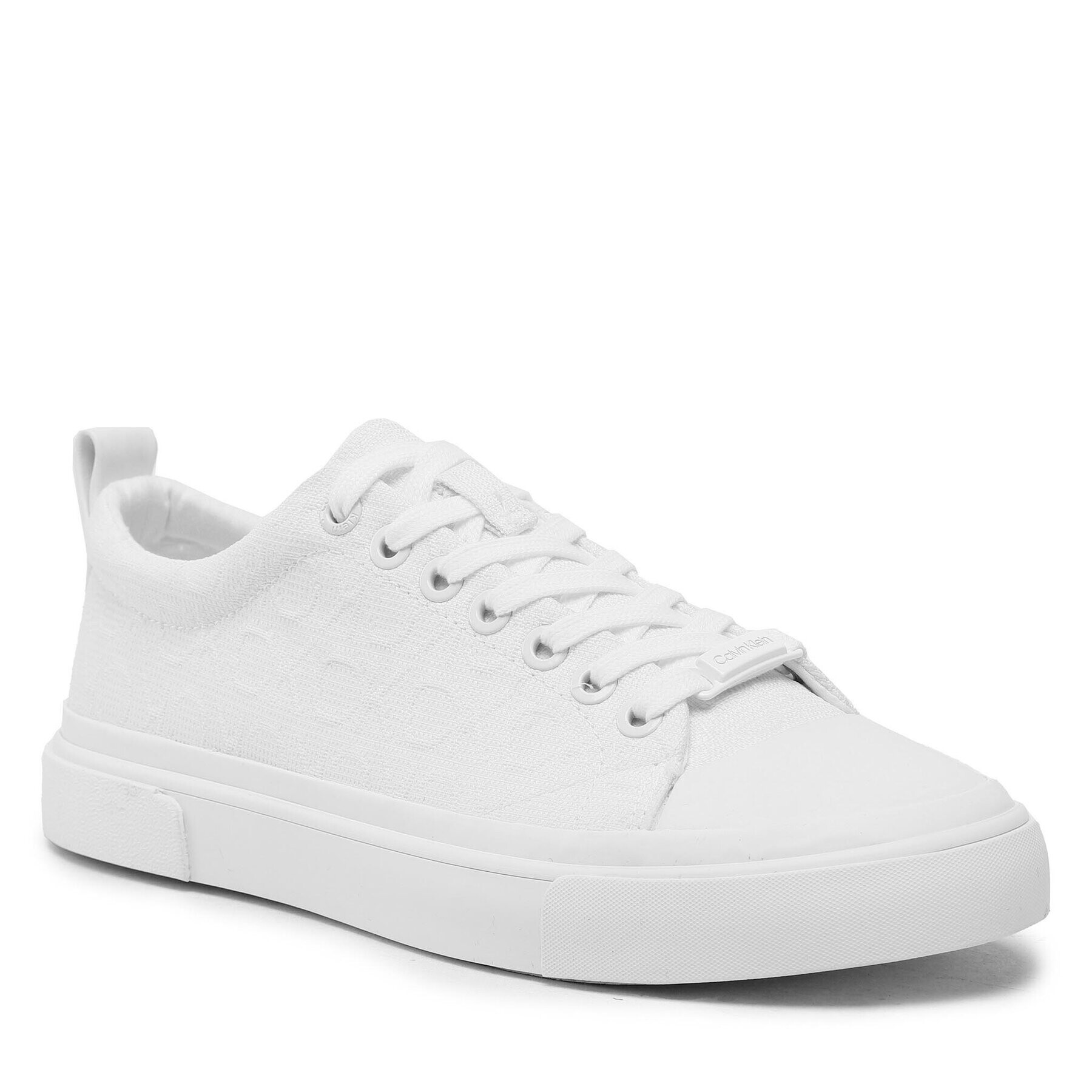 Calvin Klein Сникърси Vulc Lace-Up HW0HW01777 Бял - Pepit.bg