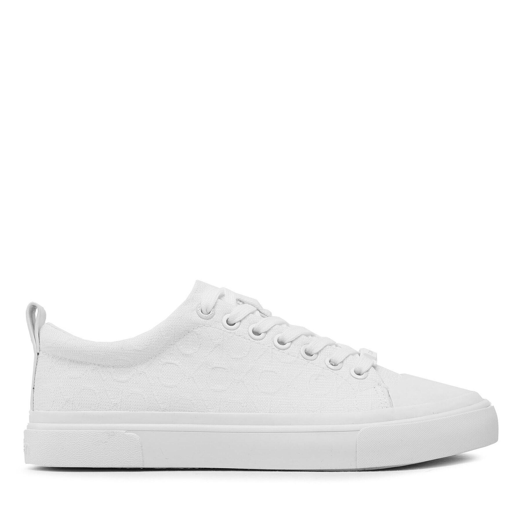 Calvin Klein Сникърси Vulc Lace-Up HW0HW01777 Бял - Pepit.bg