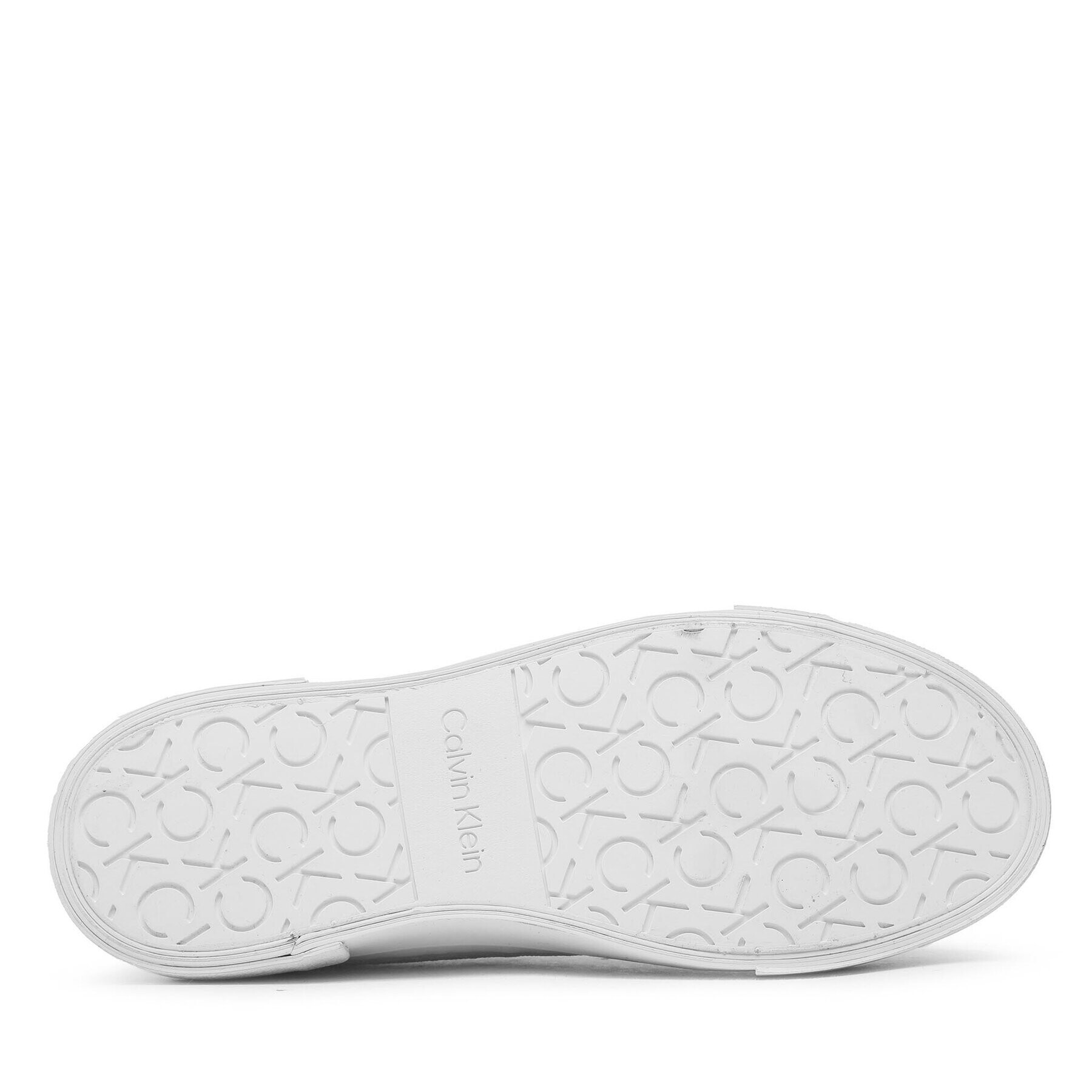 Calvin Klein Сникърси Vulc Lace-Up HW0HW01777 Бял - Pepit.bg