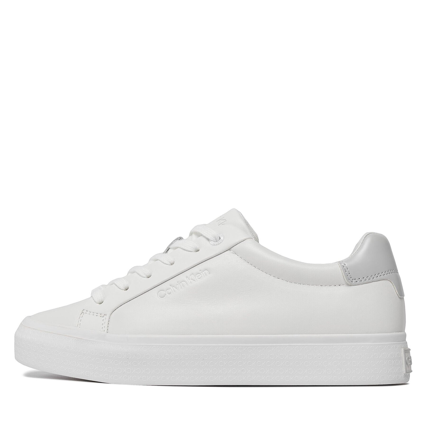 Calvin Klein Сникърси Vulc Lace Up Nano Fox-Lth HW0HW01066 Черен - Pepit.bg