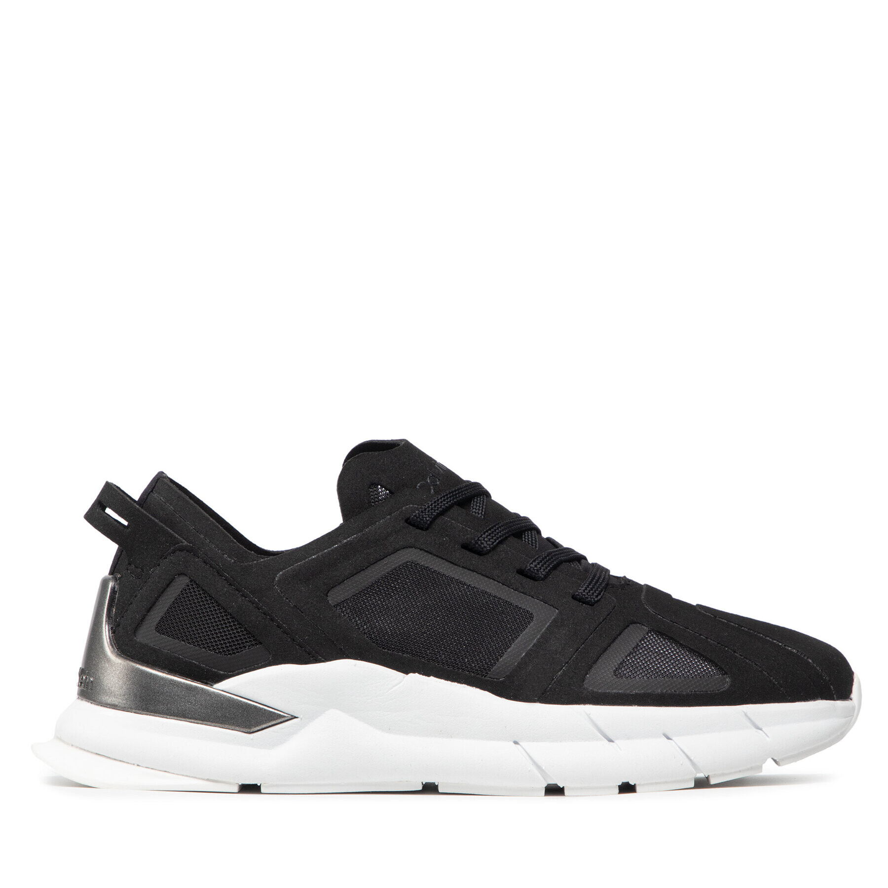 Calvin Klein Сникърси Wave Sole Runner HW0HW00676 Черен - Pepit.bg