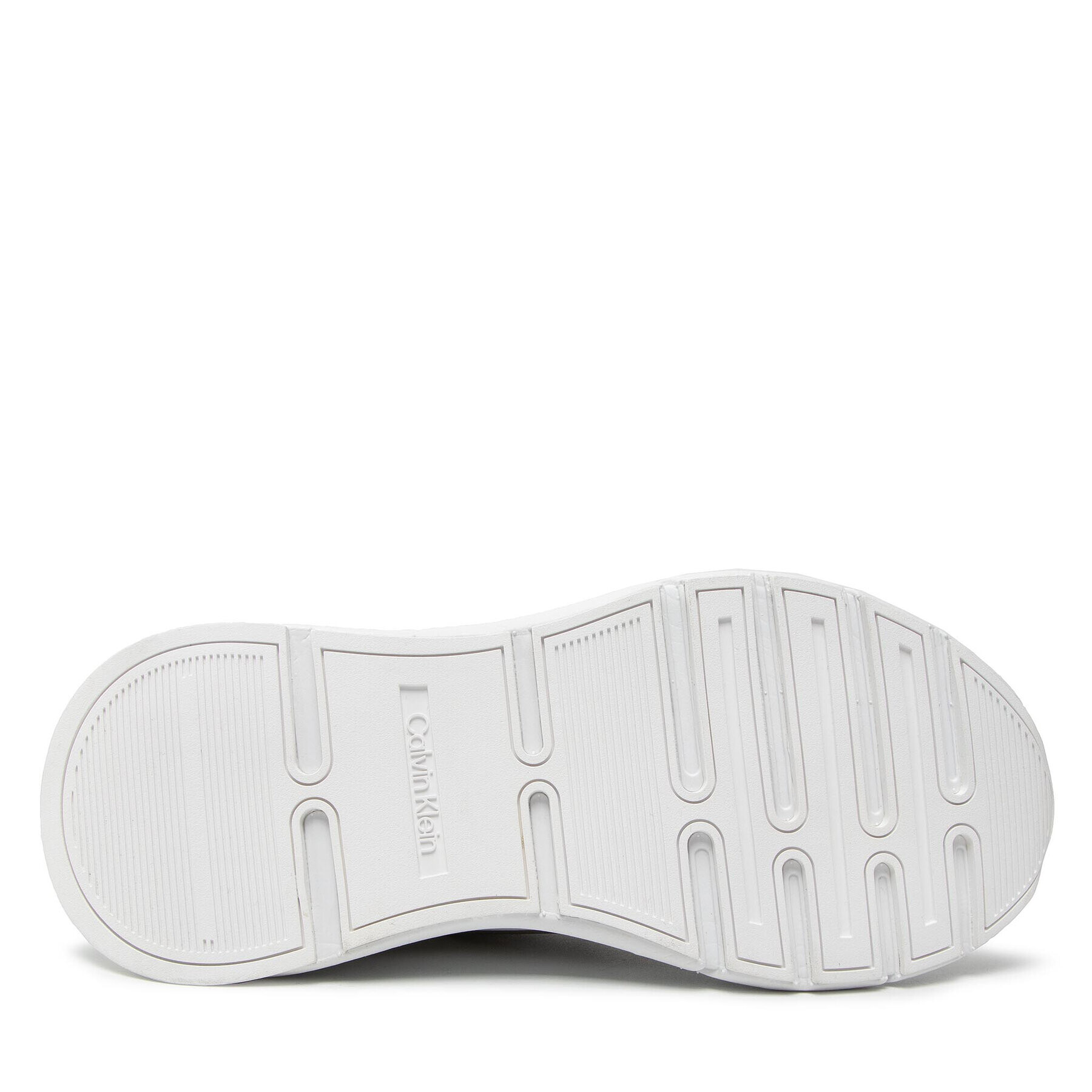 Calvin Klein Сникърси Wave Sole Runner HW0HW00676 Сив - Pepit.bg