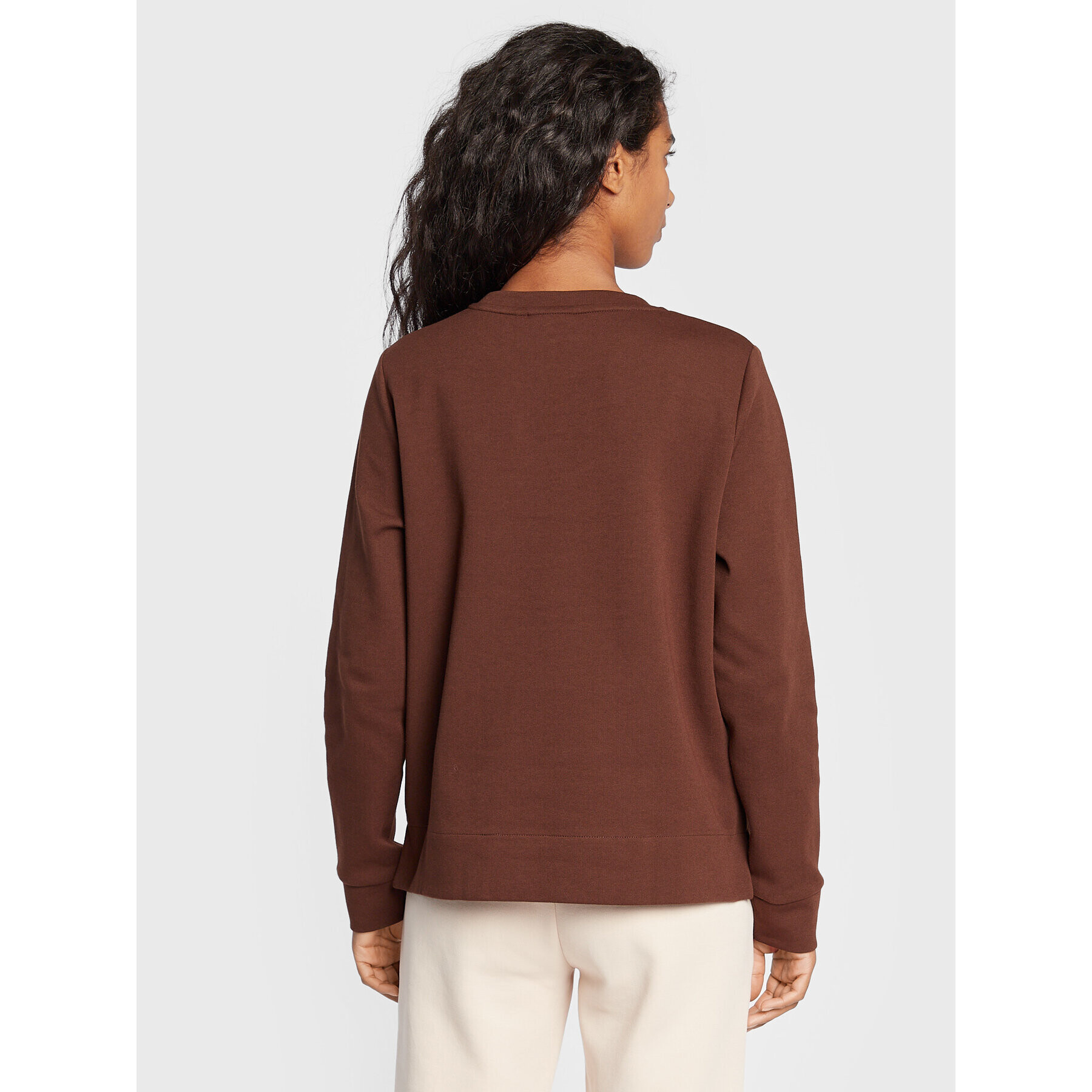 Calvin Klein Суитшърт Essential K20K204126 Кафяв Regular Fit - Pepit.bg