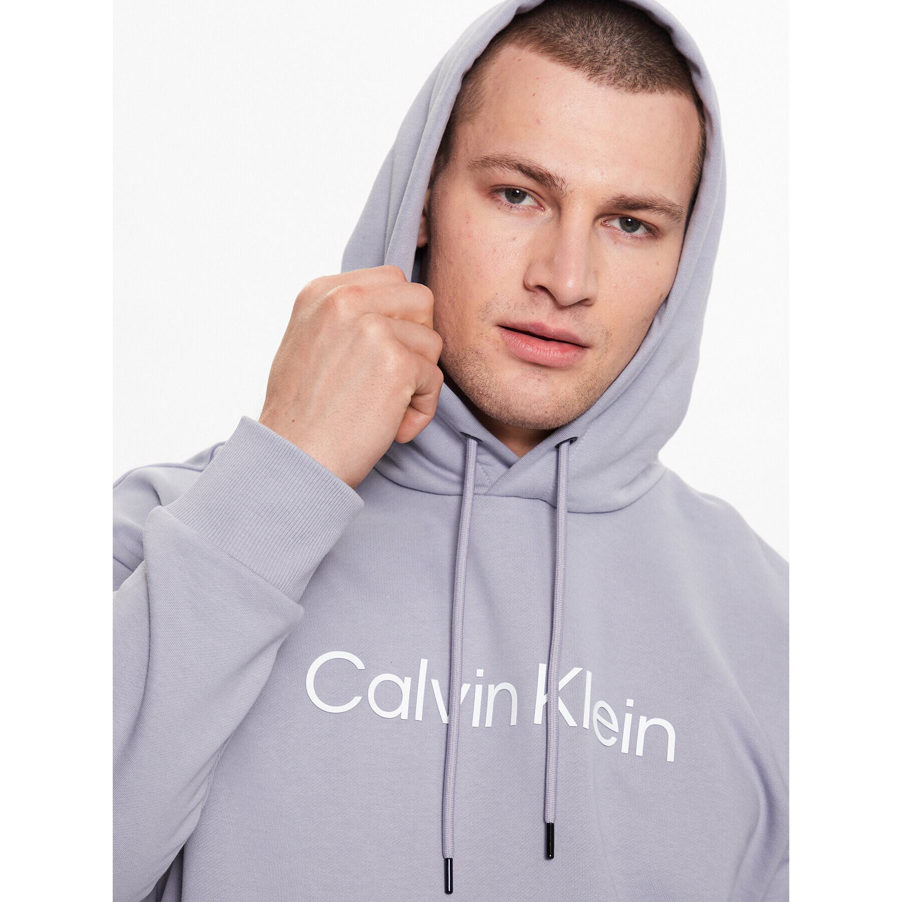 Calvin Klein Суитшърт Hero K10K111345 Сив Regular Fit - Pepit.bg