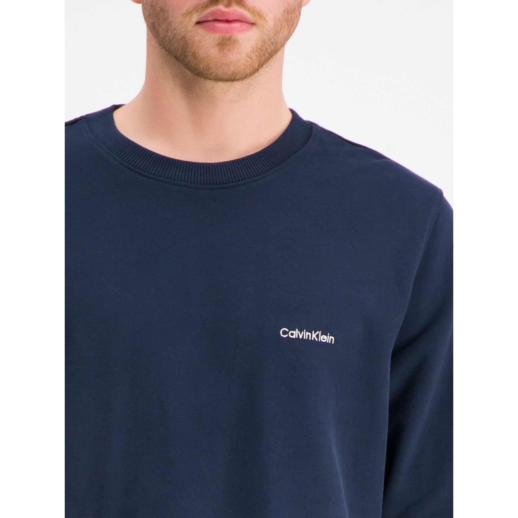 Calvin Klein Суитшърт K10K103088 Тъмносин Regular Fit - Pepit.bg