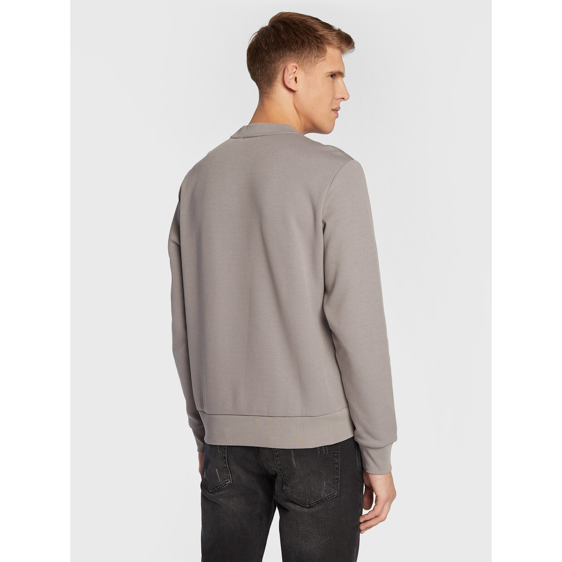 Calvin Klein Суитшърт K10K109926 Сив Relaxed Fit - Pepit.bg