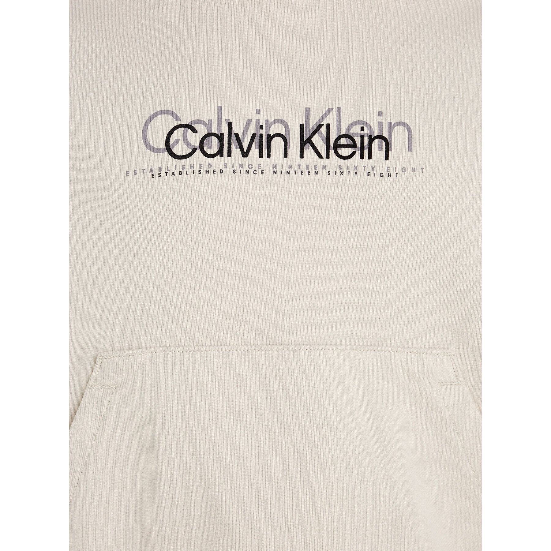 Calvin Klein Суитшърт K10K111815 Бежов Regular Fit - Pepit.bg