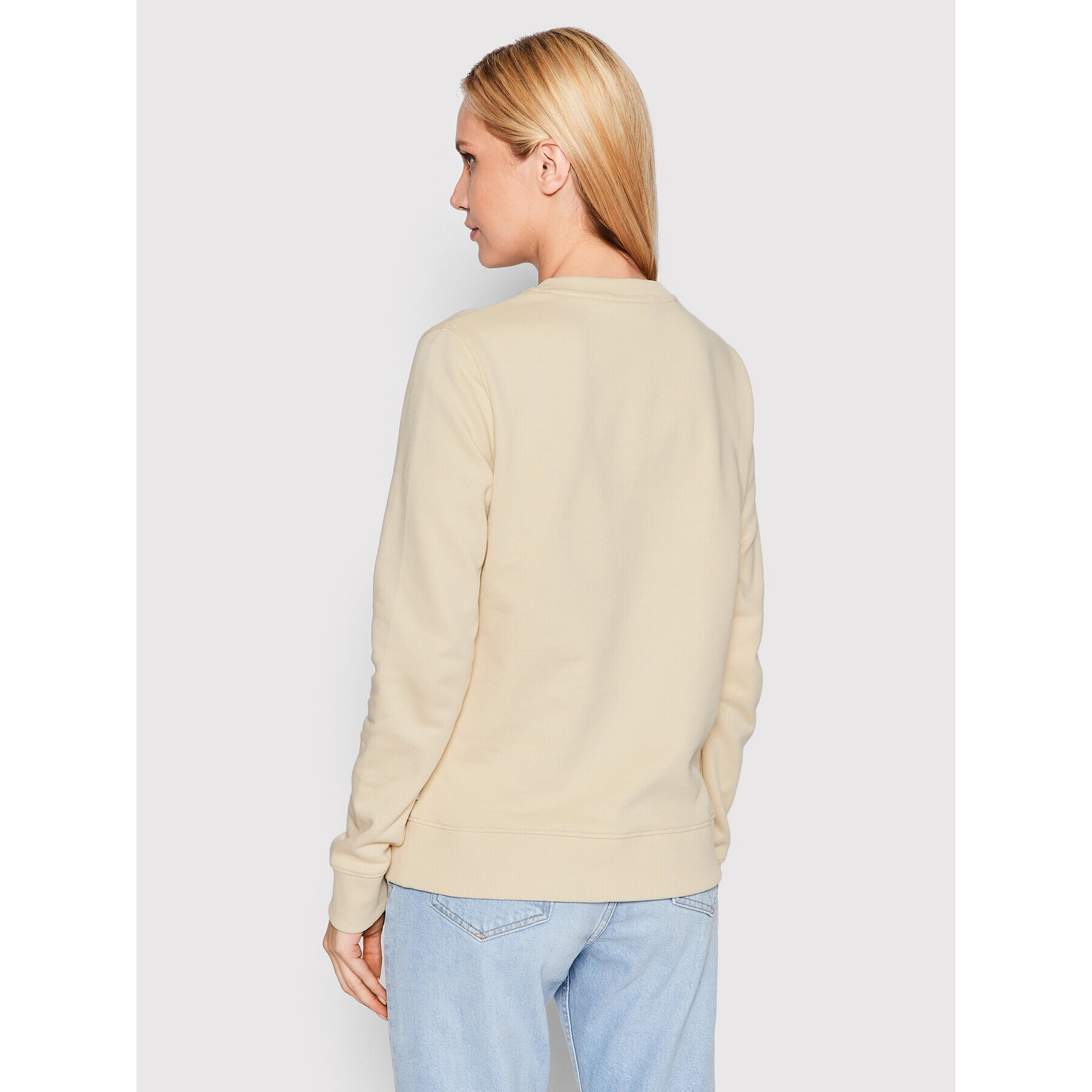 Calvin Klein Суитшърт K20K202157 Бежов Regular Fit - Pepit.bg