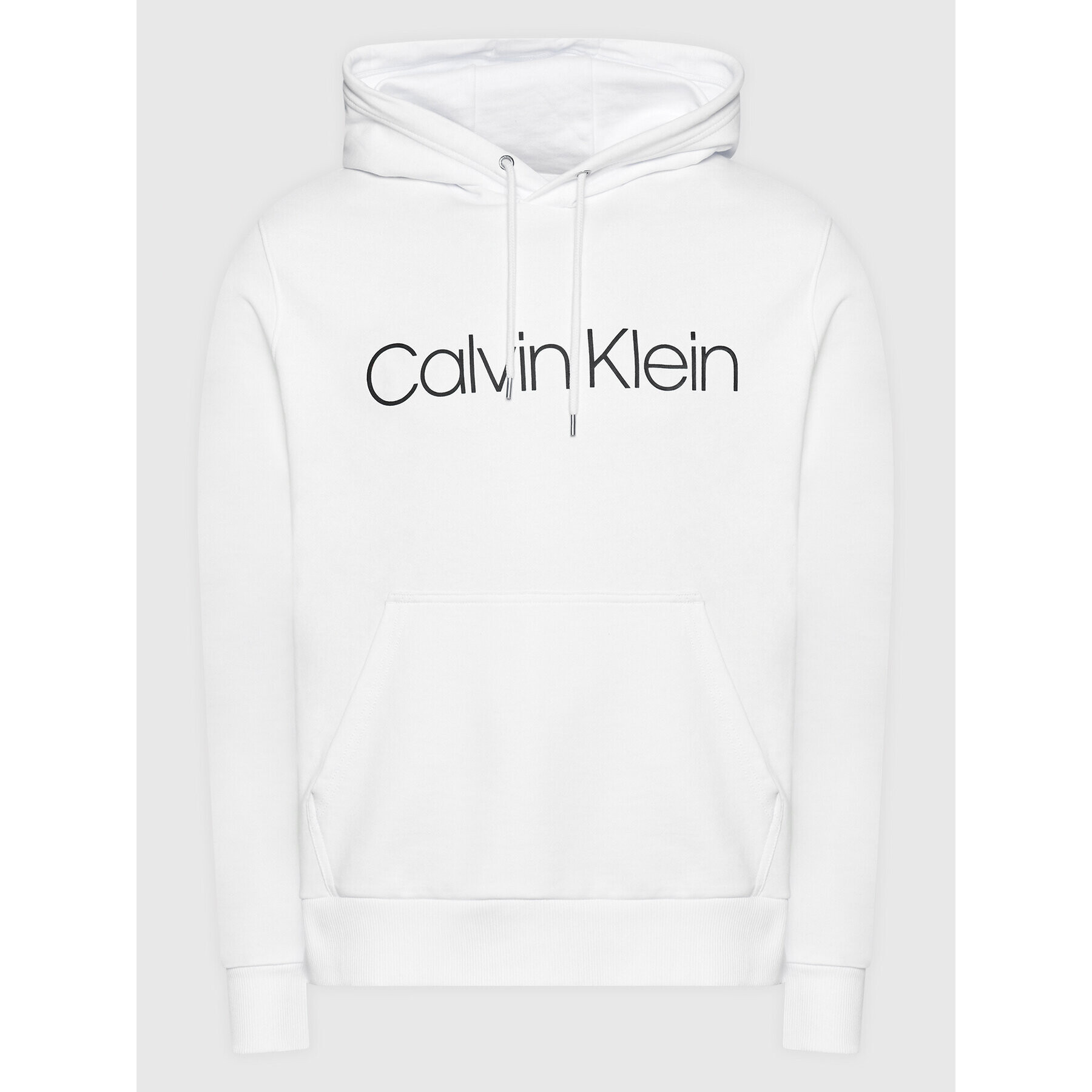 Calvin Klein Суитшърт Logo K10K104060 Бял Regular Fit - Pepit.bg