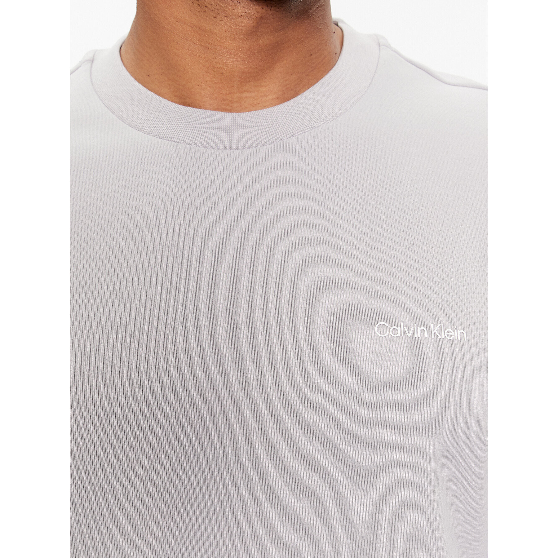 Calvin Klein Суитшърт Micro Logo K10K109926 Сив Regular Fit - Pepit.bg