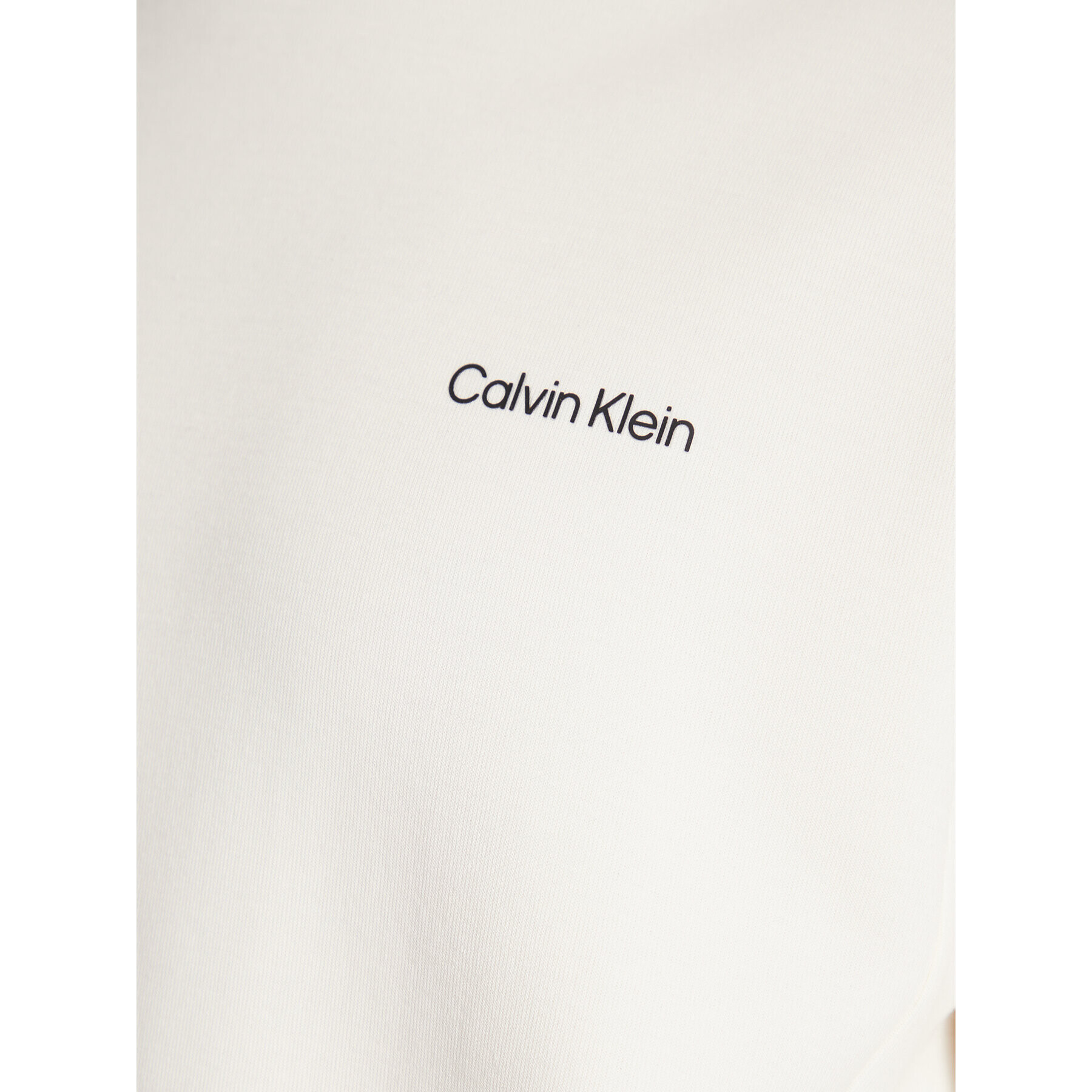 Calvin Klein Суитшърт Micro Logo K10K109927 Екрю Relaxed Fit - Pepit.bg