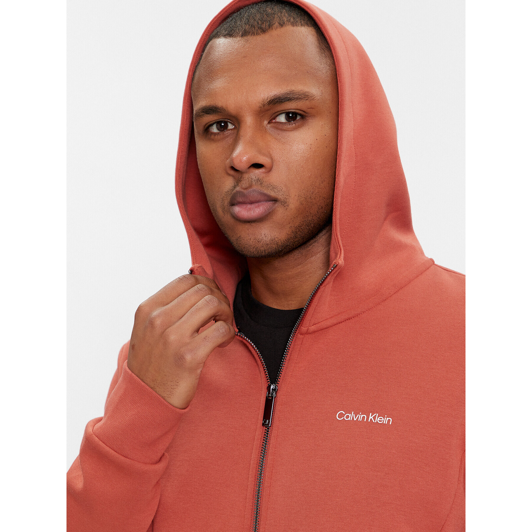 Calvin Klein Суитшърт Micro Logo K10K112752 Оранжев Regular Fit - Pepit.bg