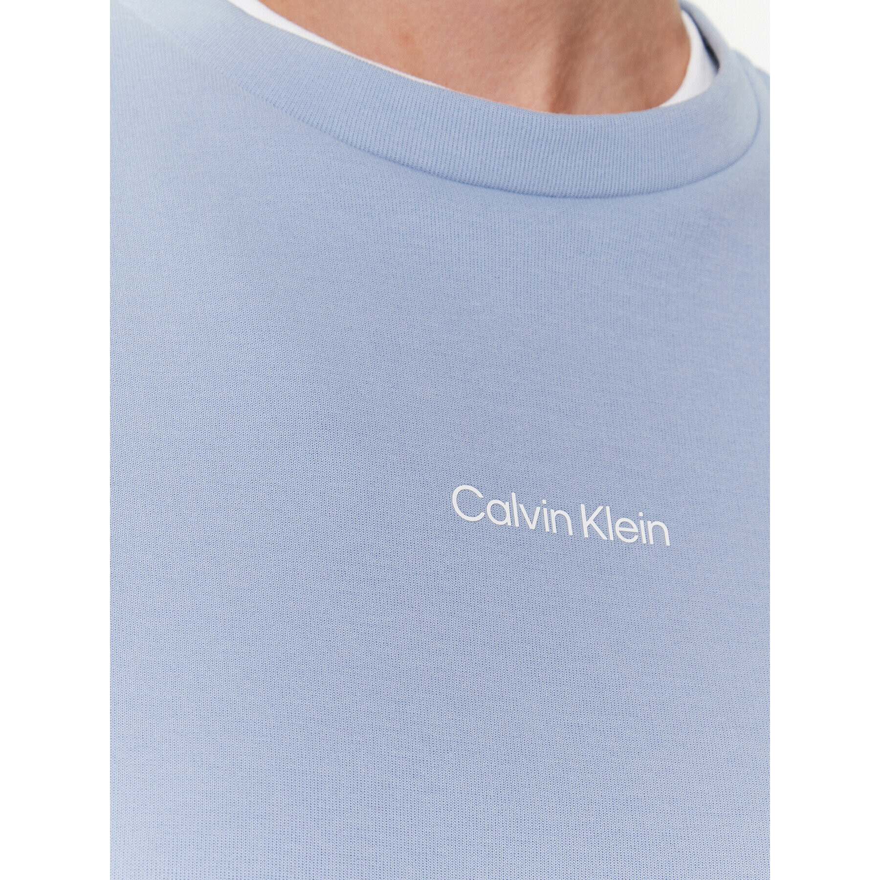 Calvin Klein Суитшърт Micro Logo K20K205453 Син Regular Fit - Pepit.bg