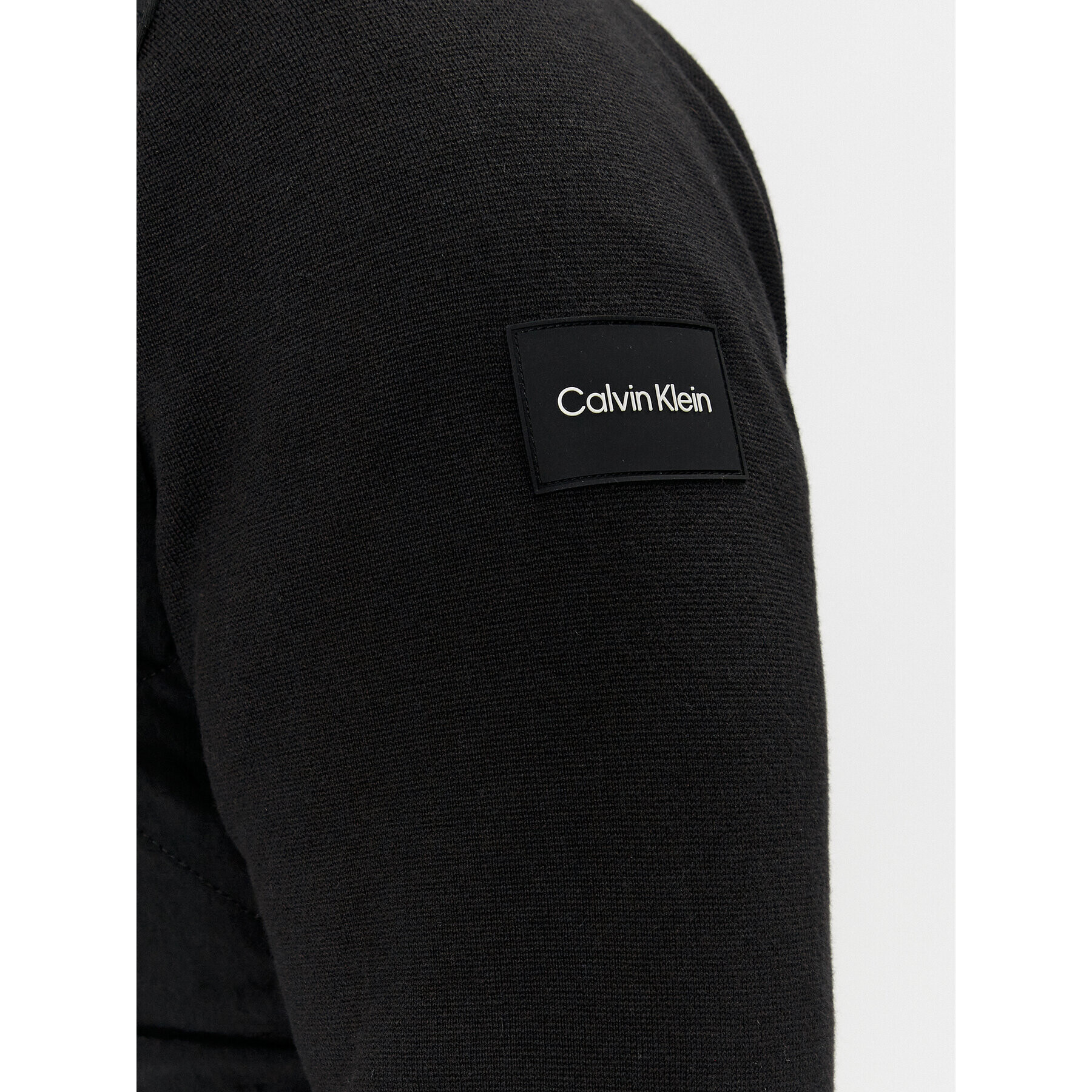 Calvin Klein Суитшърт Mix Media K10K111965 Черен Regular Fit - Pepit.bg