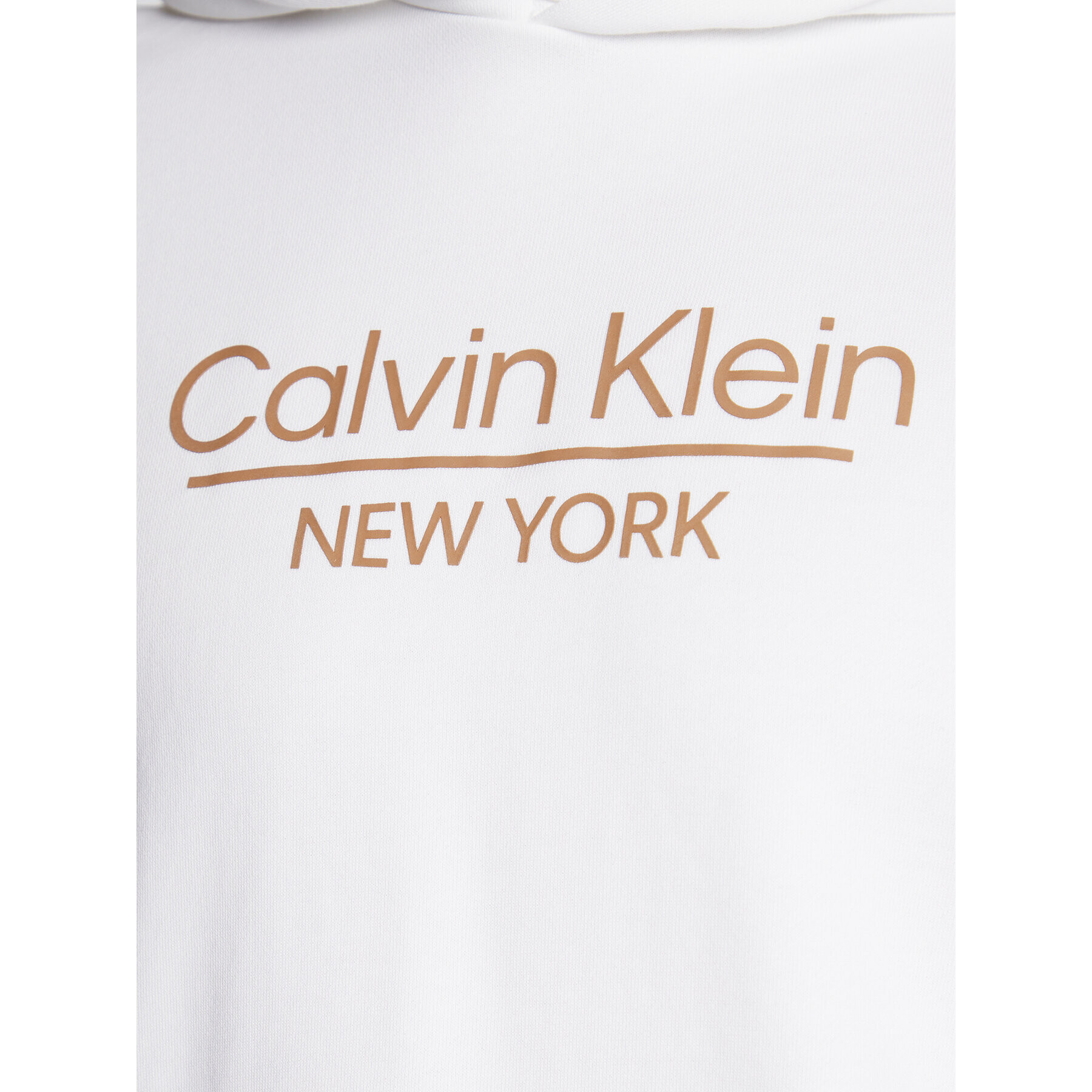 Calvin Klein Суитшърт New York Logo K10K110747 Бял Regular Fit - Pepit.bg