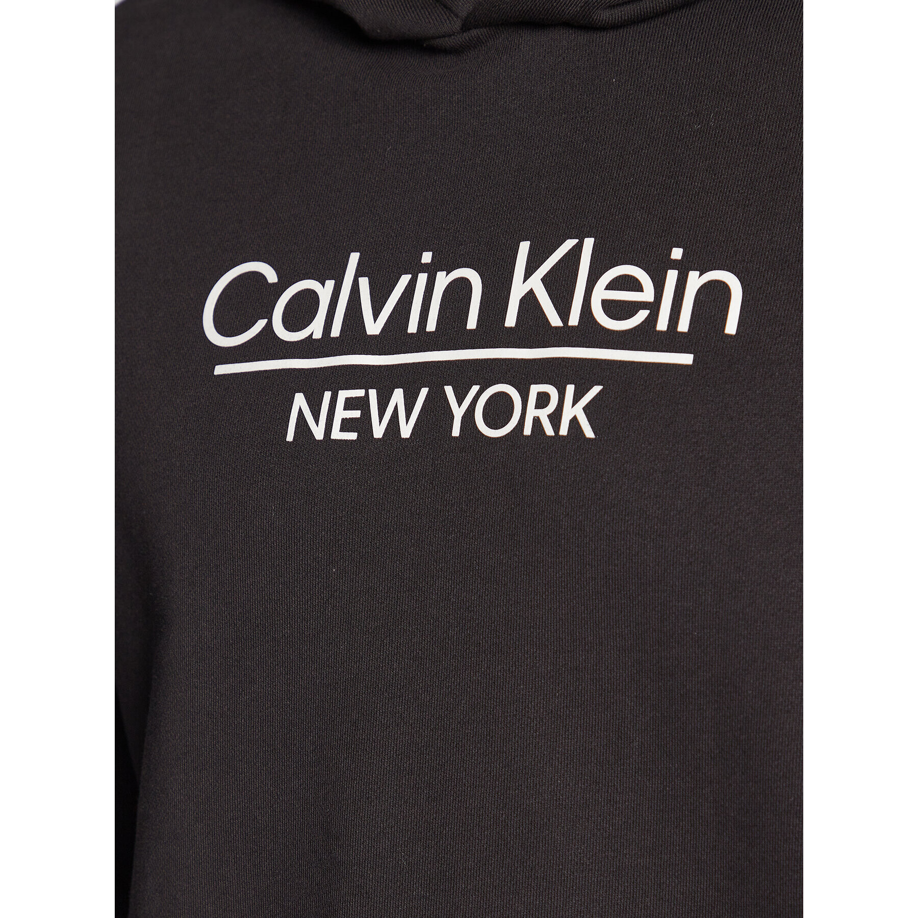 Calvin Klein Суитшърт New York Logo K10K110747 Черен Regular Fit - Pepit.bg