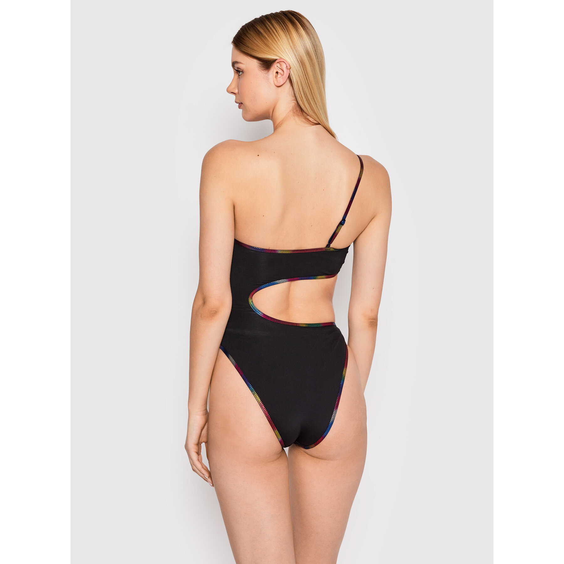 Calvin Klein Swimwear Бански костюм KW0KW01640 Черен - Pepit.bg