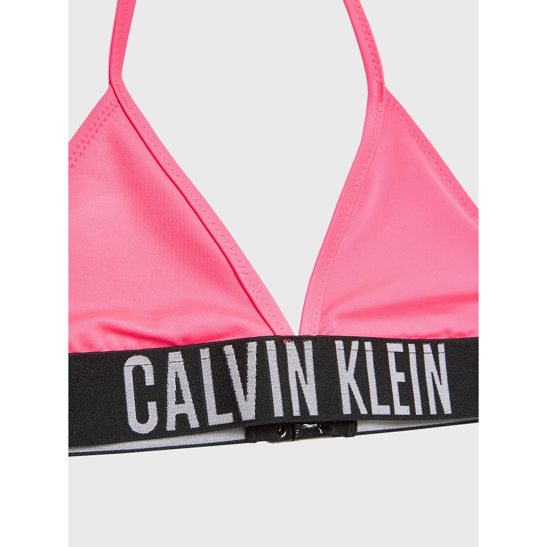 Calvin Klein Swimwear Бански костюм KY0KY00026 Розов - Pepit.bg