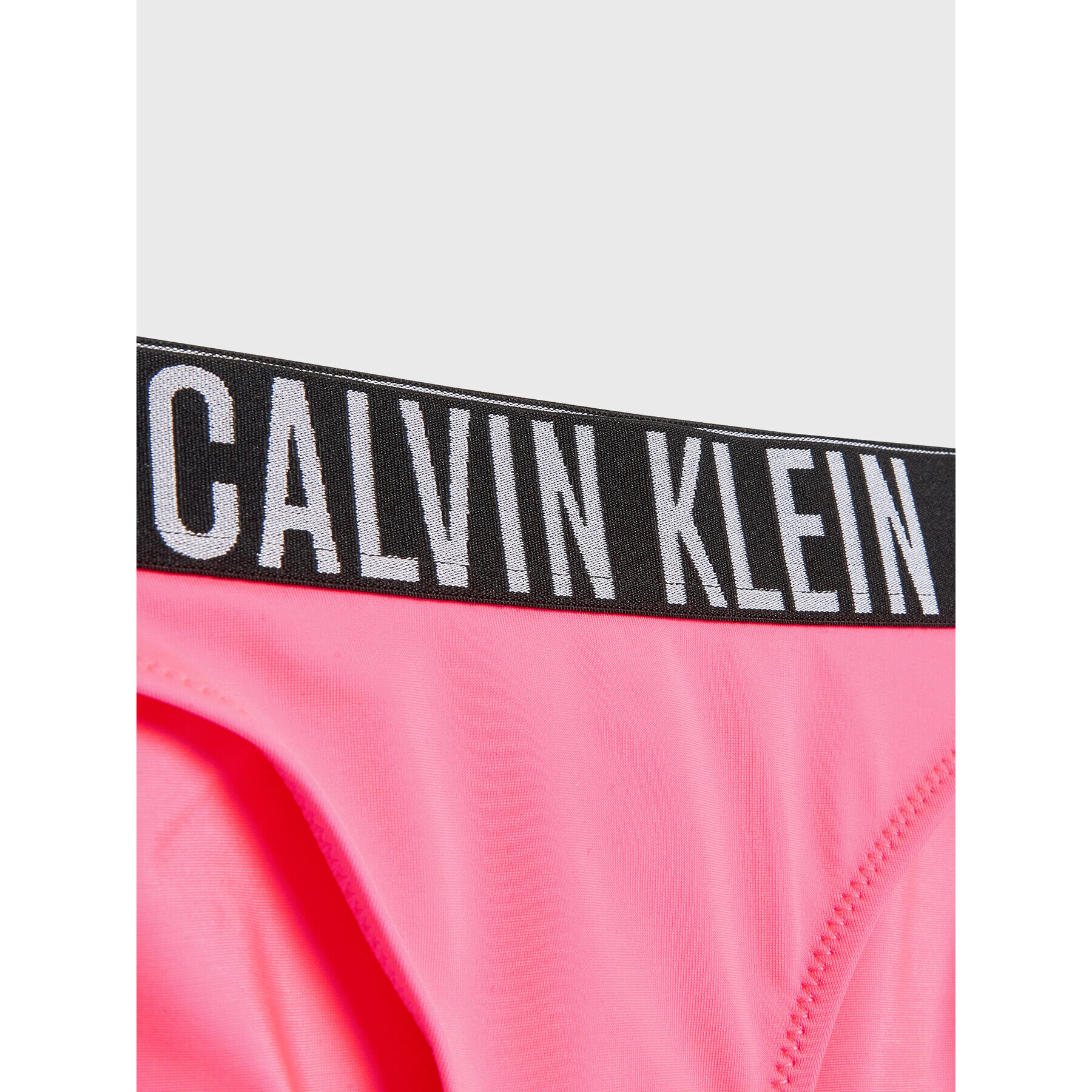 Calvin Klein Swimwear Бански костюм KY0KY00026 Розов - Pepit.bg