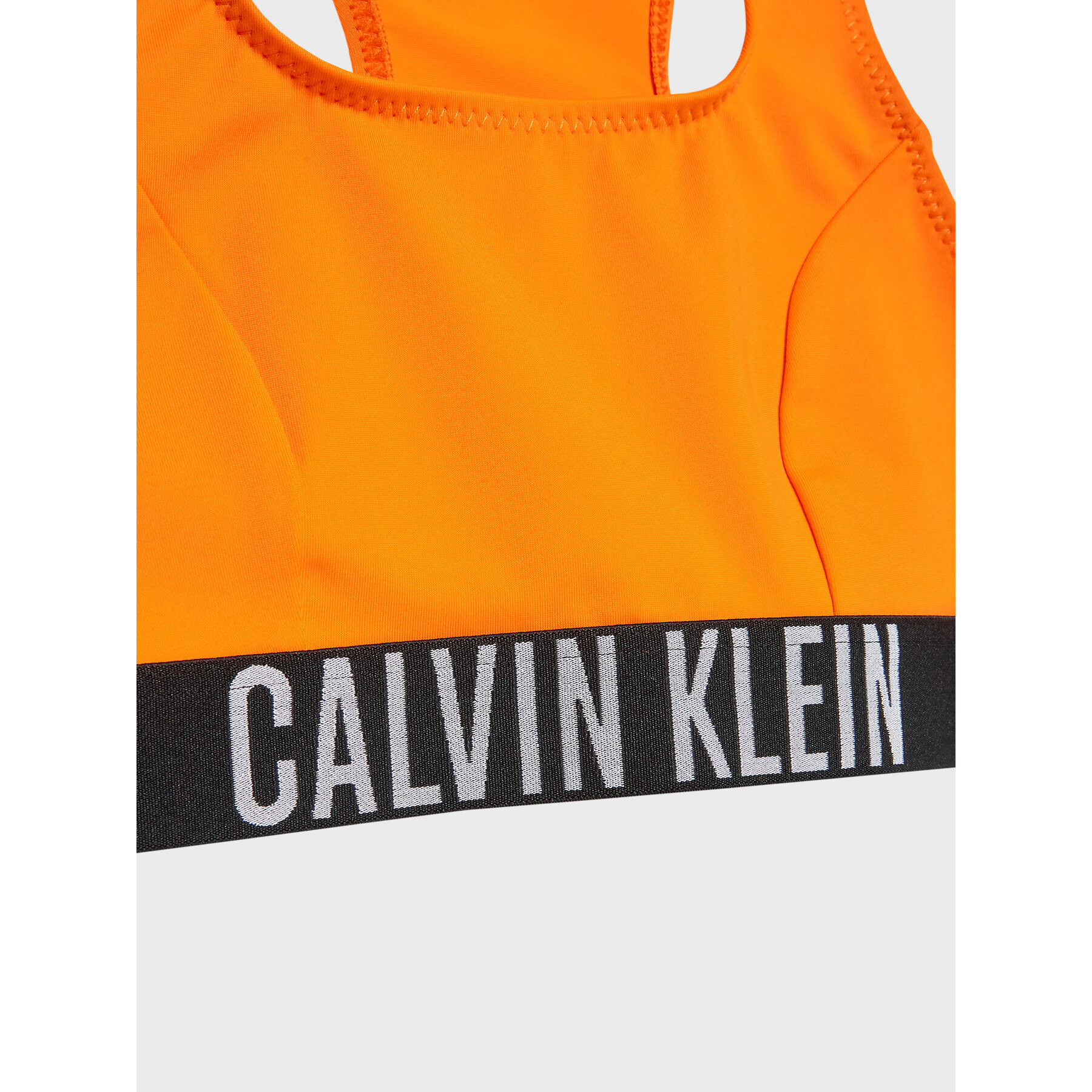 Calvin Klein Swimwear Бански костюм KY0KY00027 Оранжев - Pepit.bg