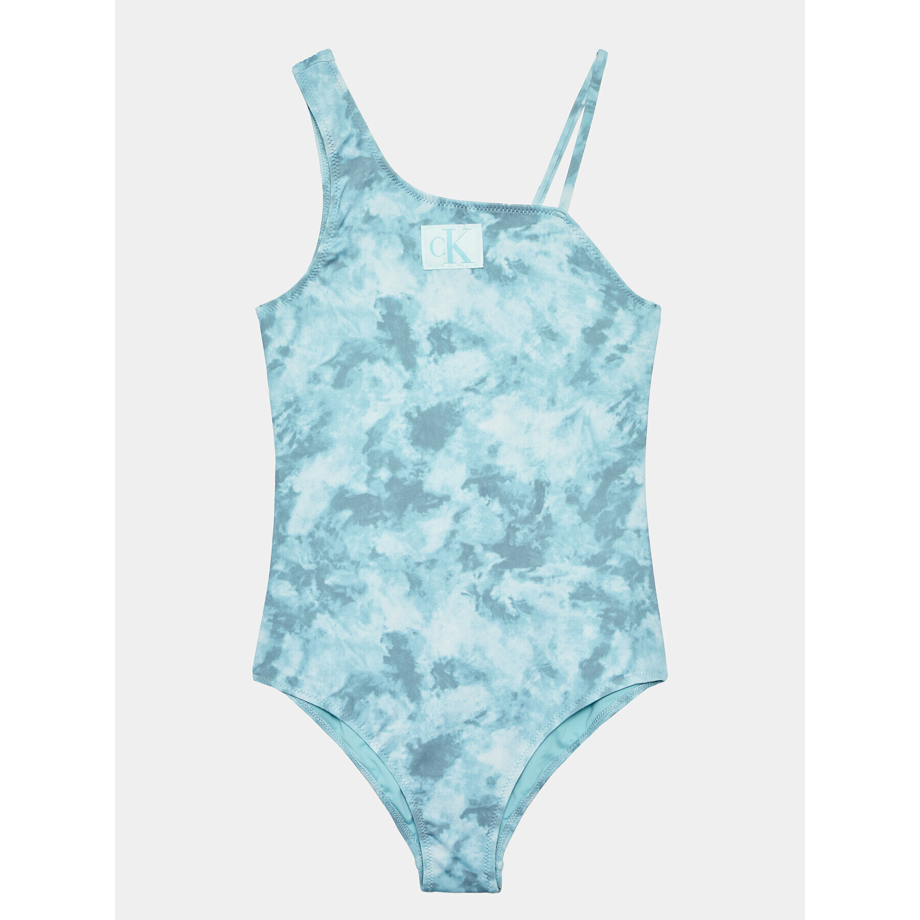 Calvin Klein Swimwear Бански костюм KY0KY00043 Син - Pepit.bg