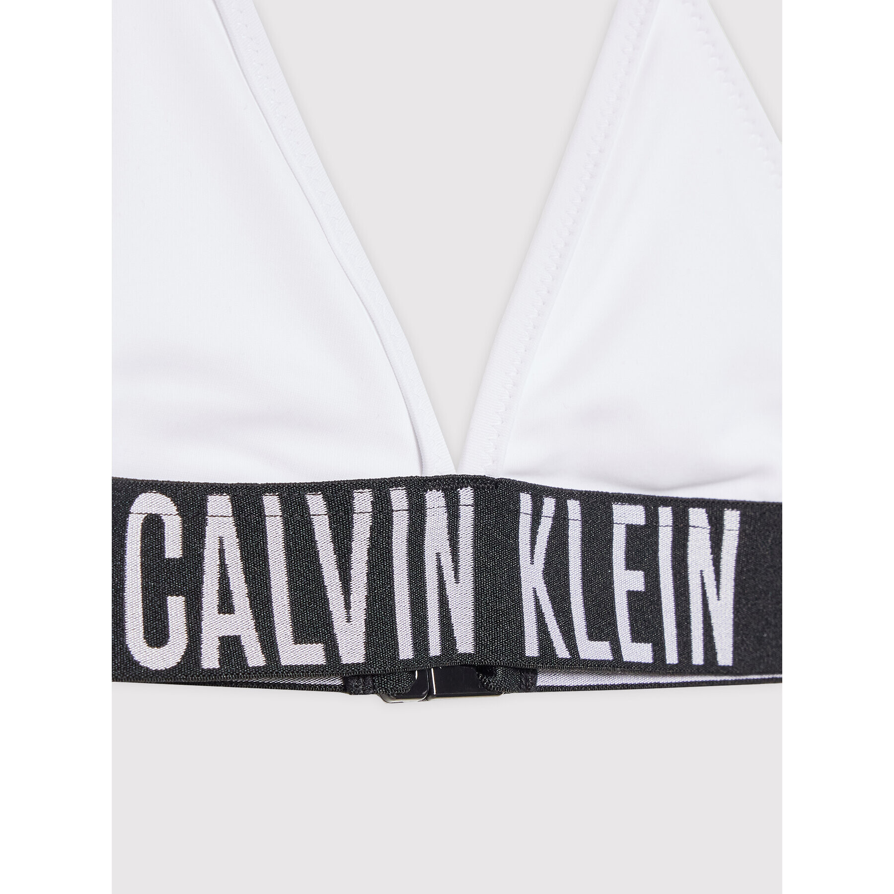 Calvin Klein Swimwear Бански костюм Intense Power KY0KY00009 Бял - Pepit.bg