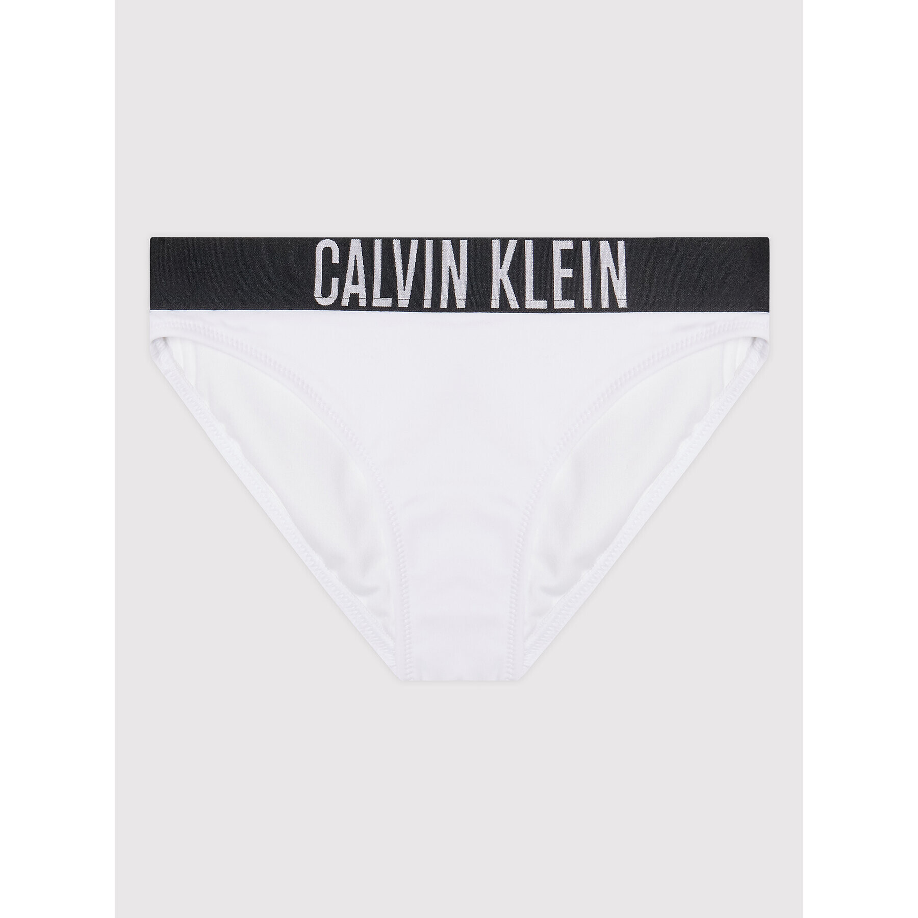 Calvin Klein Swimwear Бански костюм Intense Power KY0KY00009 Бял - Pepit.bg