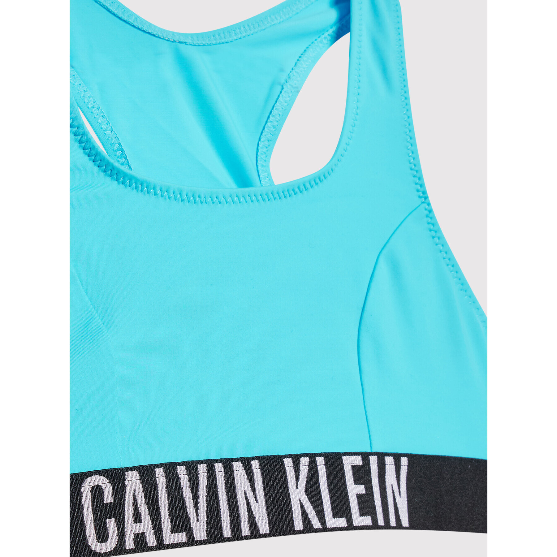 Calvin Klein Swimwear Бански костюм Intense Power KY0KY00010 Син - Pepit.bg