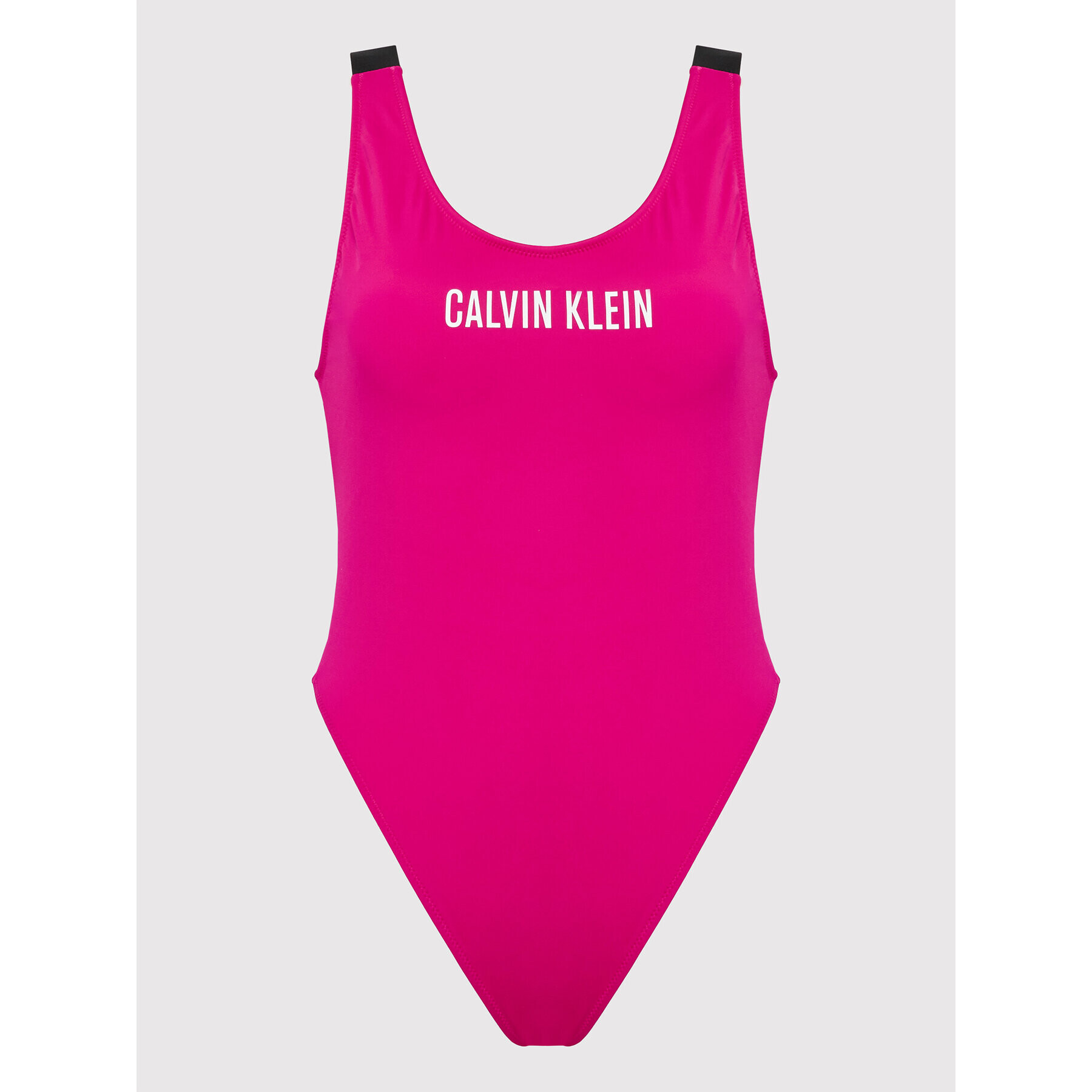 Calvin Klein Swimwear Бански костюм KW0KW01597 Розов - Pepit.bg