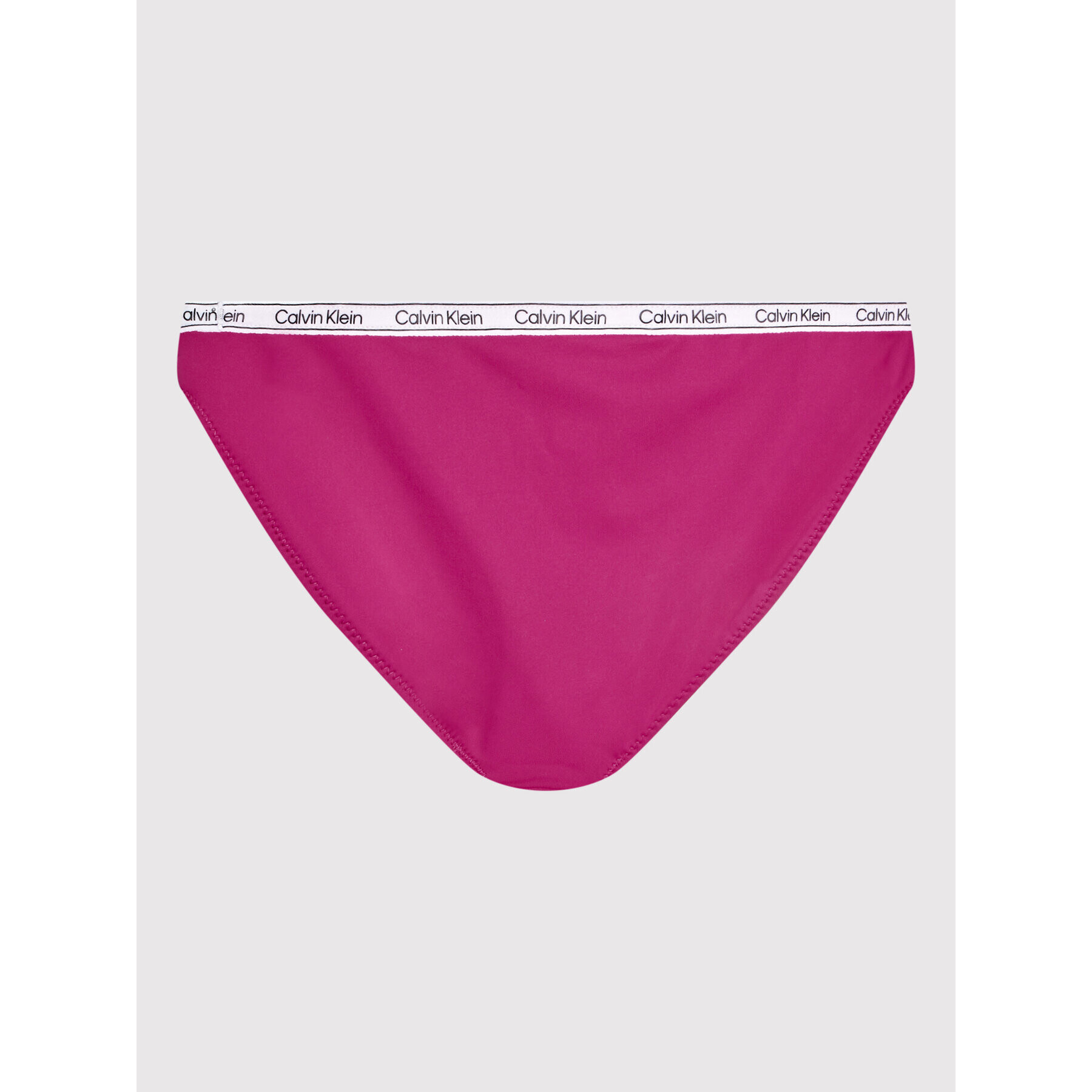 Calvin Klein Swimwear Бански костюм Logo Tape KY0KY00016 Розов - Pepit.bg