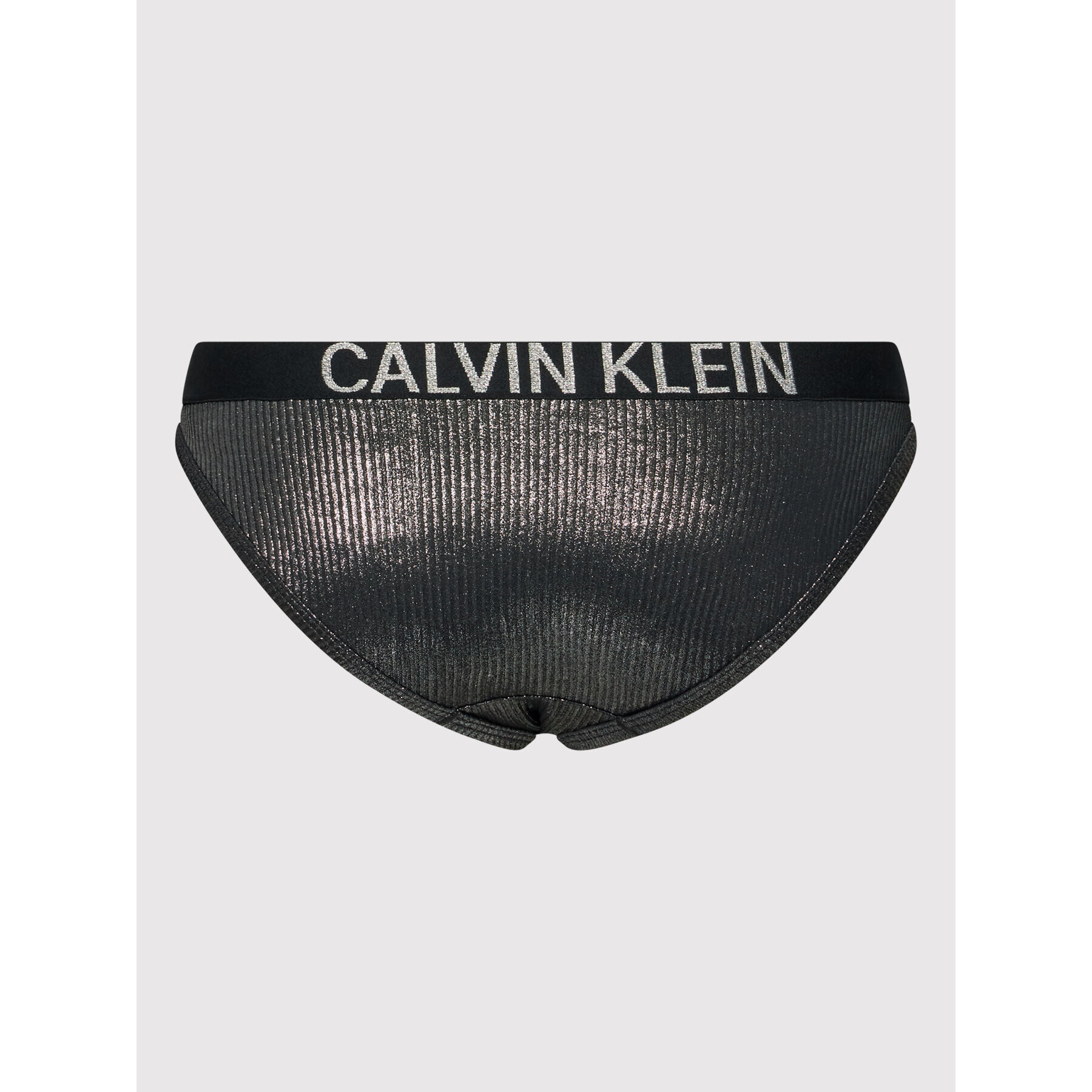 Calvin Klein Swimwear Долнище на бански Core Festive KW0KW01578 Сребрист - Pepit.bg