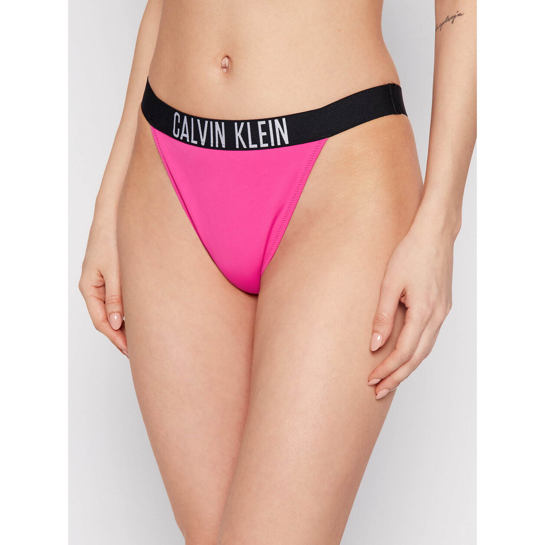 Calvin Klein Swimwear Долнище на бански KW0KW01229 Виолетов - Pepit.bg