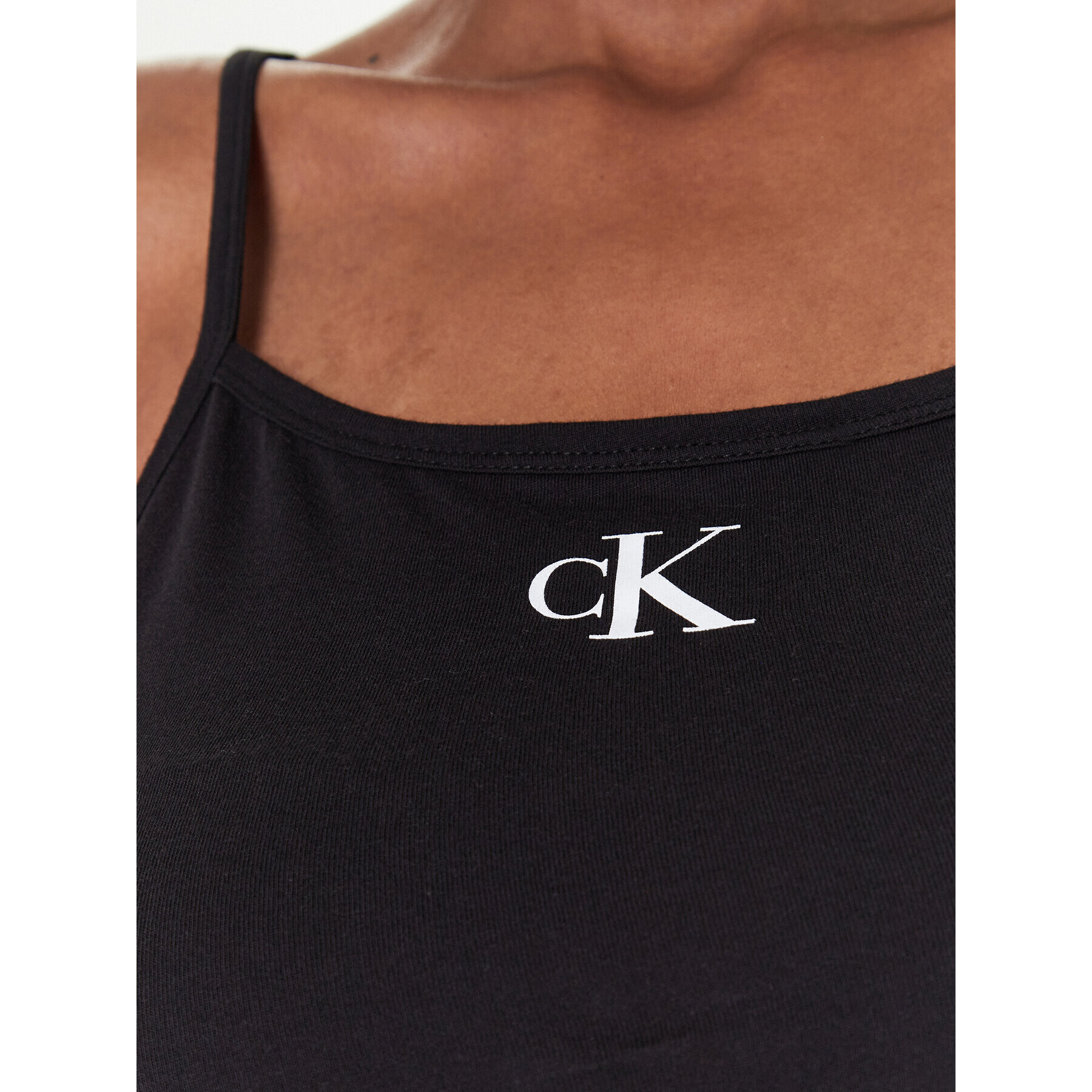 Calvin Klein Swimwear Ежедневна рокля KW0KW02093 Черен Slim Fit - Pepit.bg