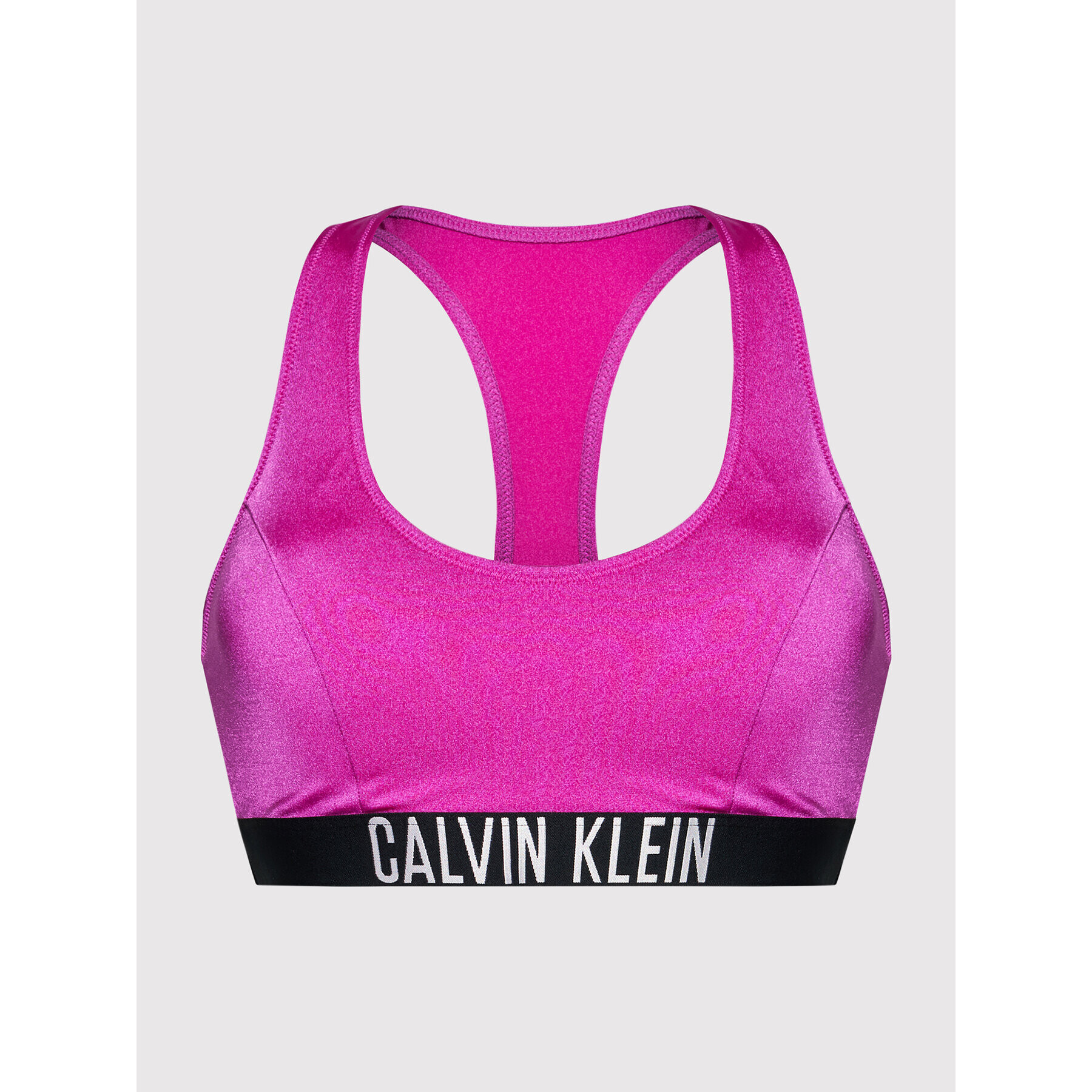 Calvin Klein Swimwear Горнище на бански KW0KW01459 Розов - Pepit.bg