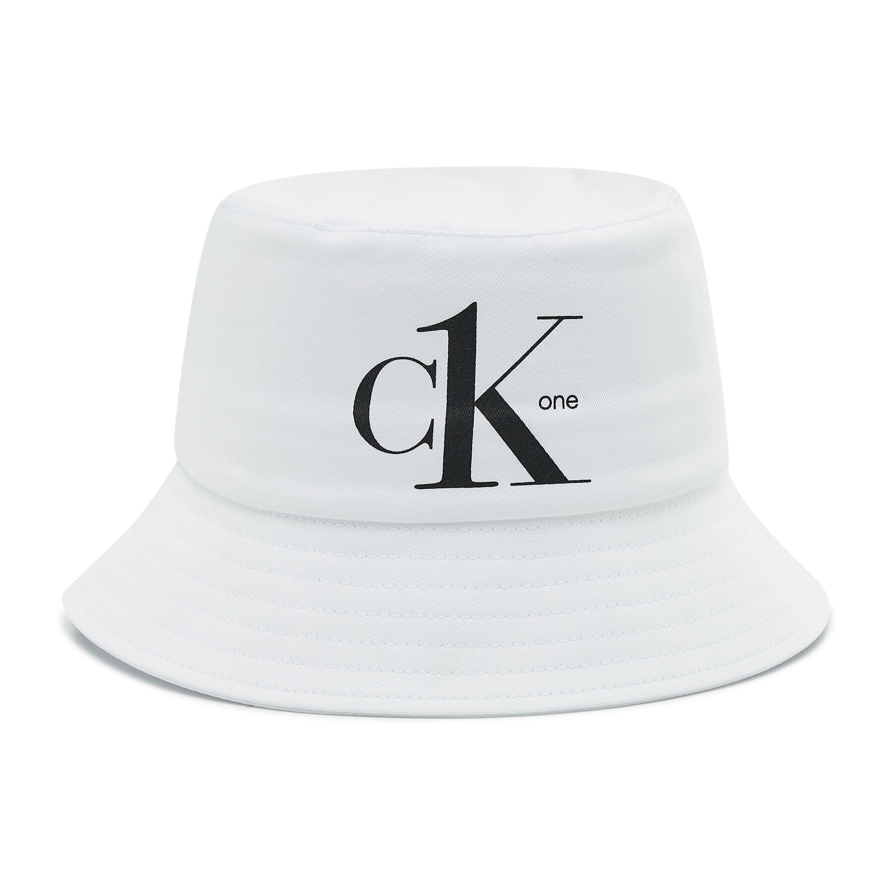 Calvin Klein Swimwear Капела Bucket KZ0KZ00001 Бял - Pepit.bg