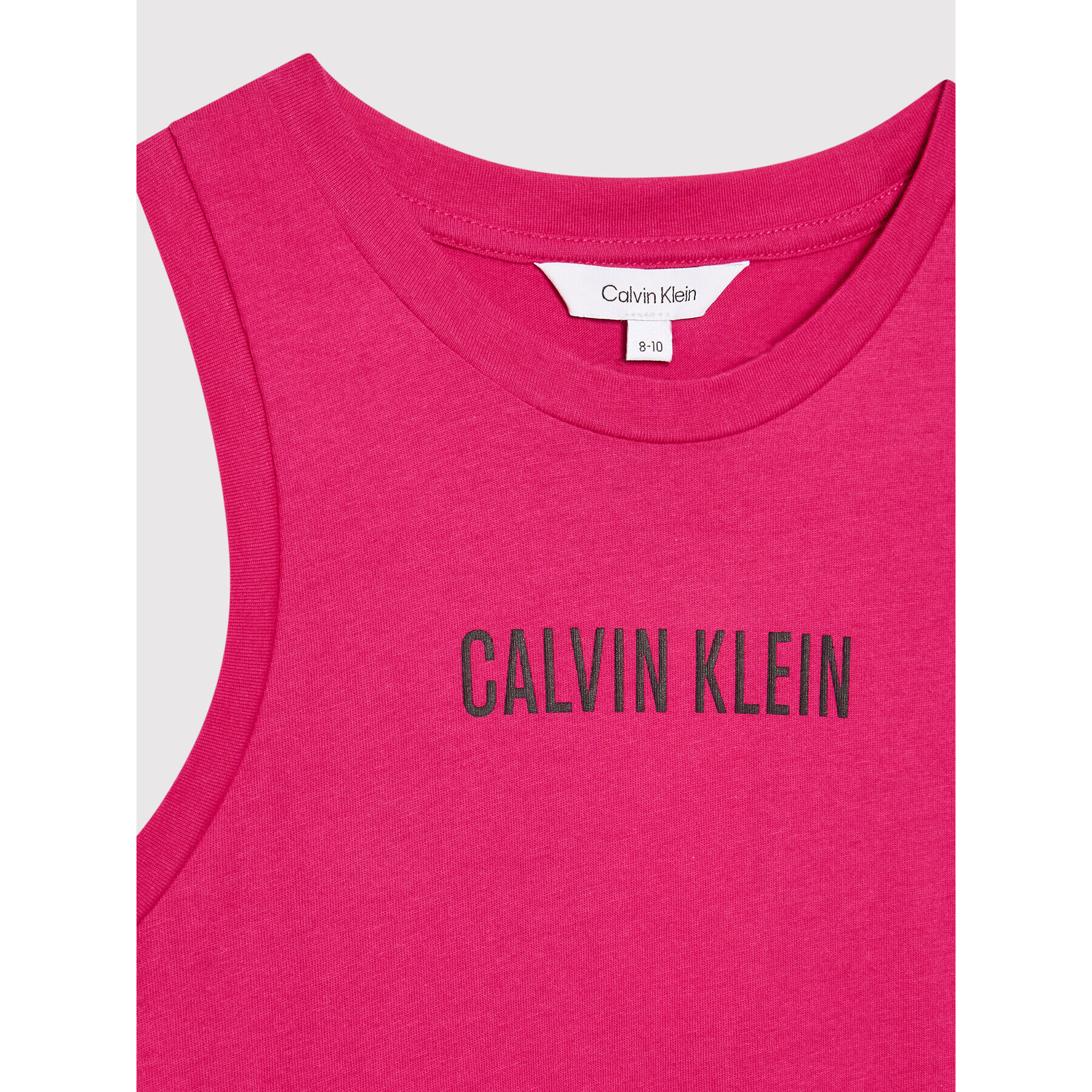 Calvin Klein Swimwear Лятна рокля KY0KY00005 Розов Regular Fit - Pepit.bg