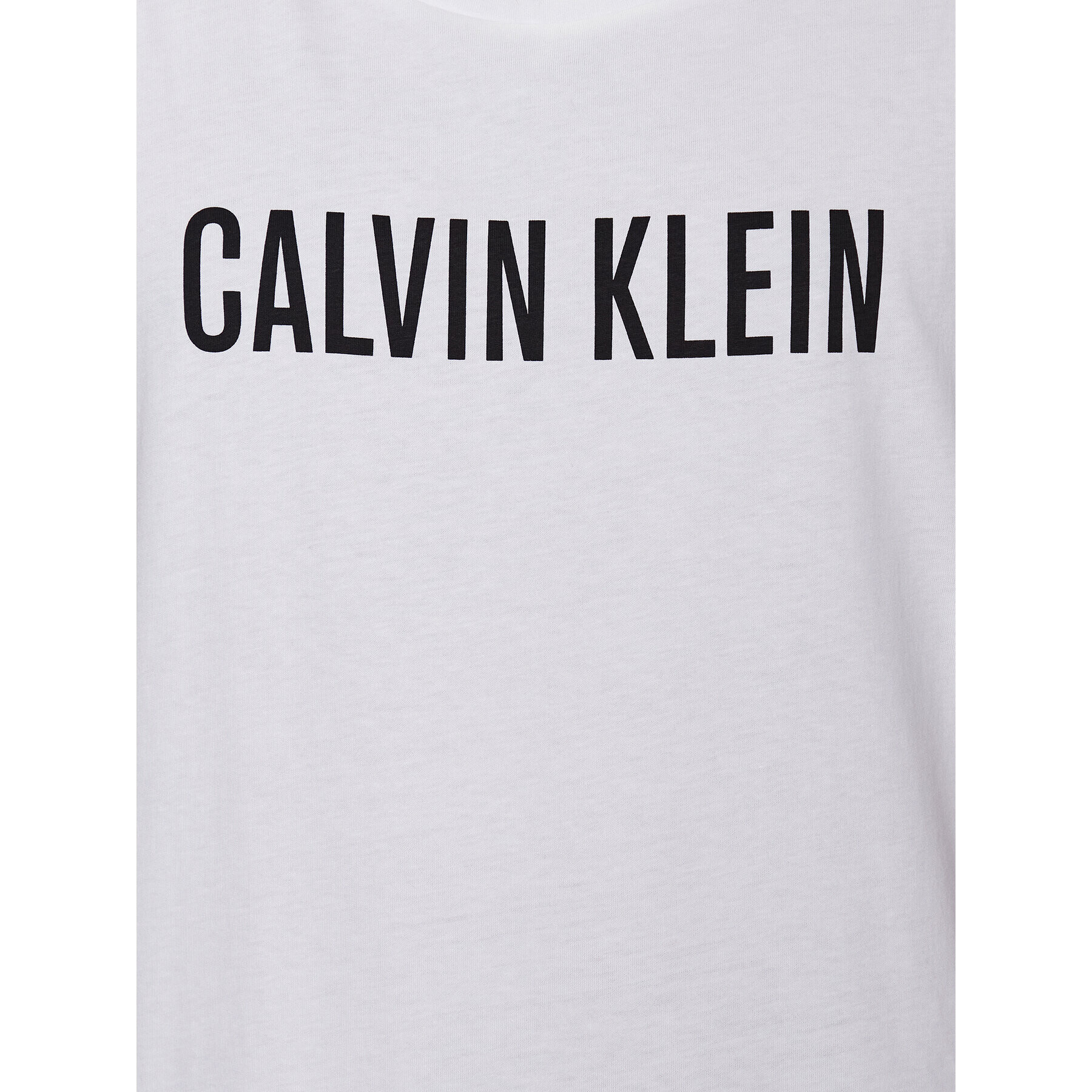 Calvin Klein Swimwear Мъжки топ KM0KM00837 Бял Regular Fit - Pepit.bg